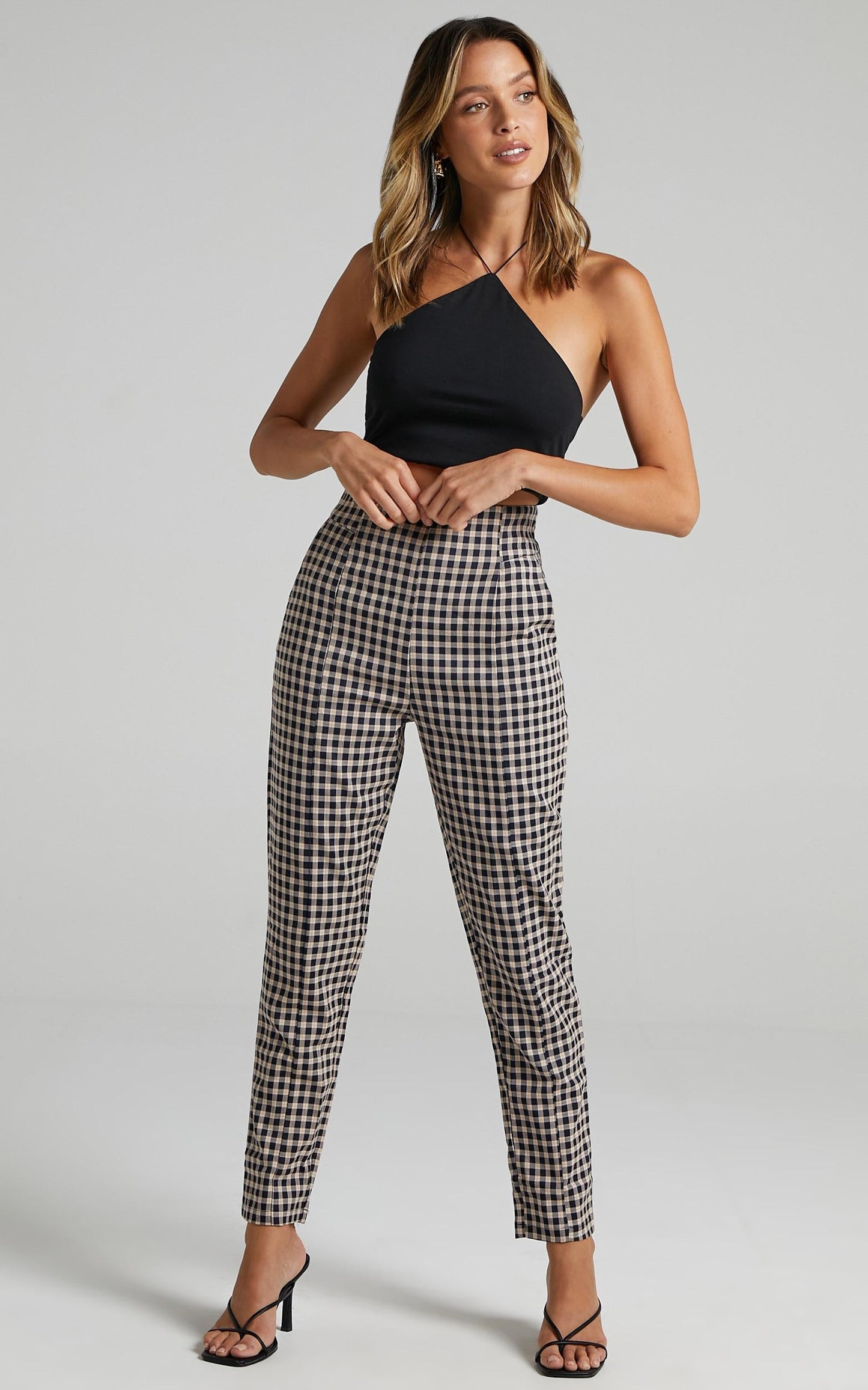 Otis Pants in Navy Check