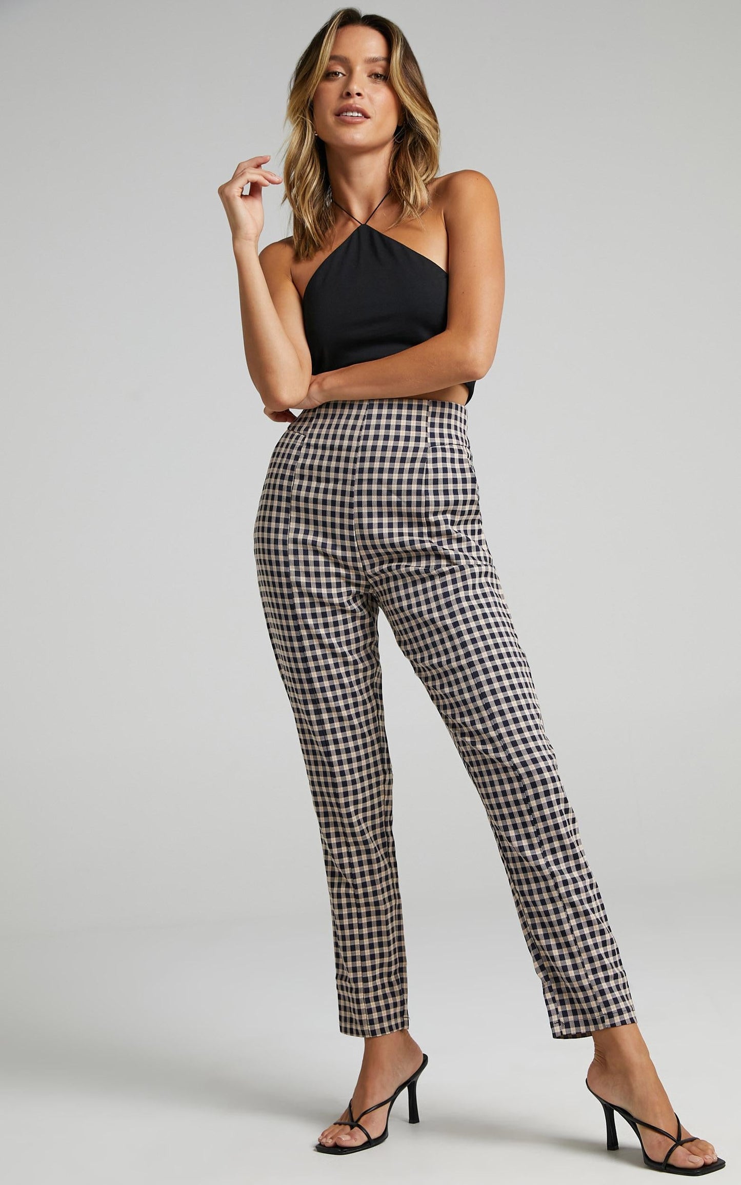 Otis Pants in Navy Check