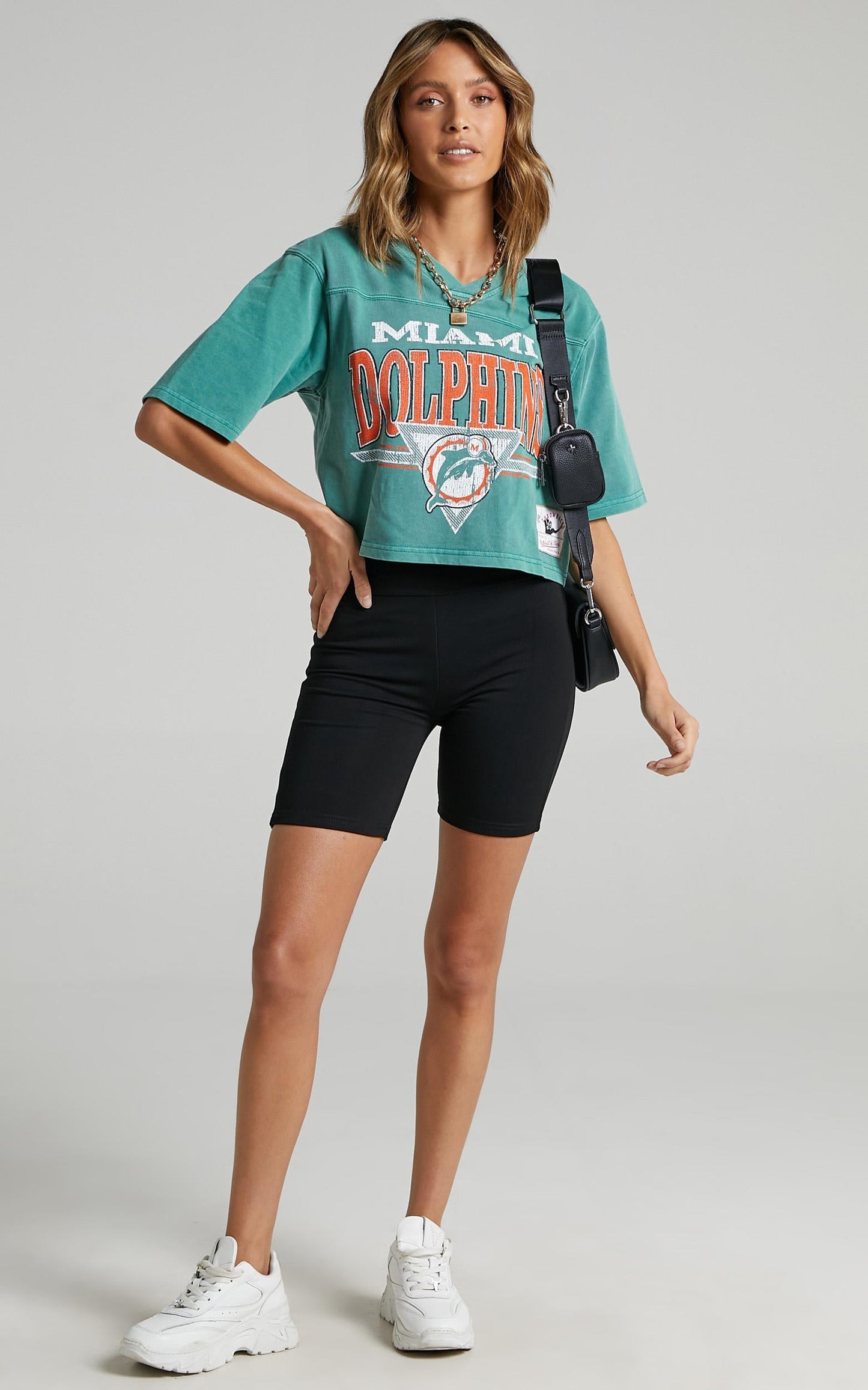 Nerida Bike Shorts in Black