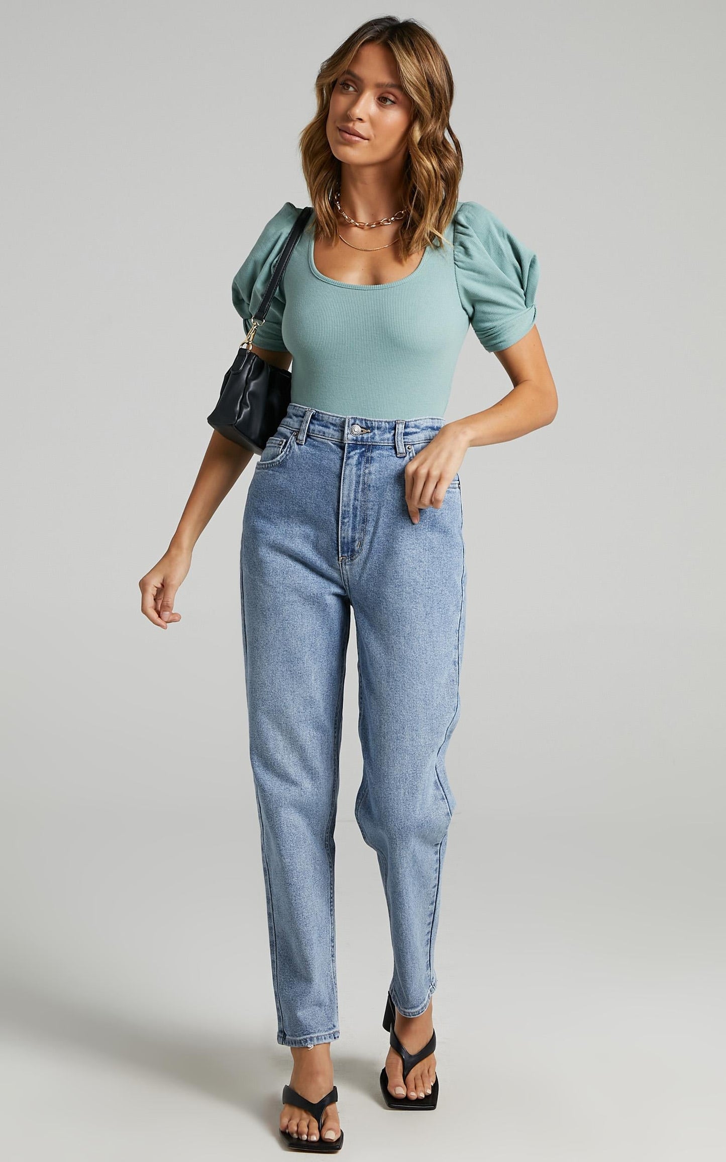 Ora Bodysuit in Sage