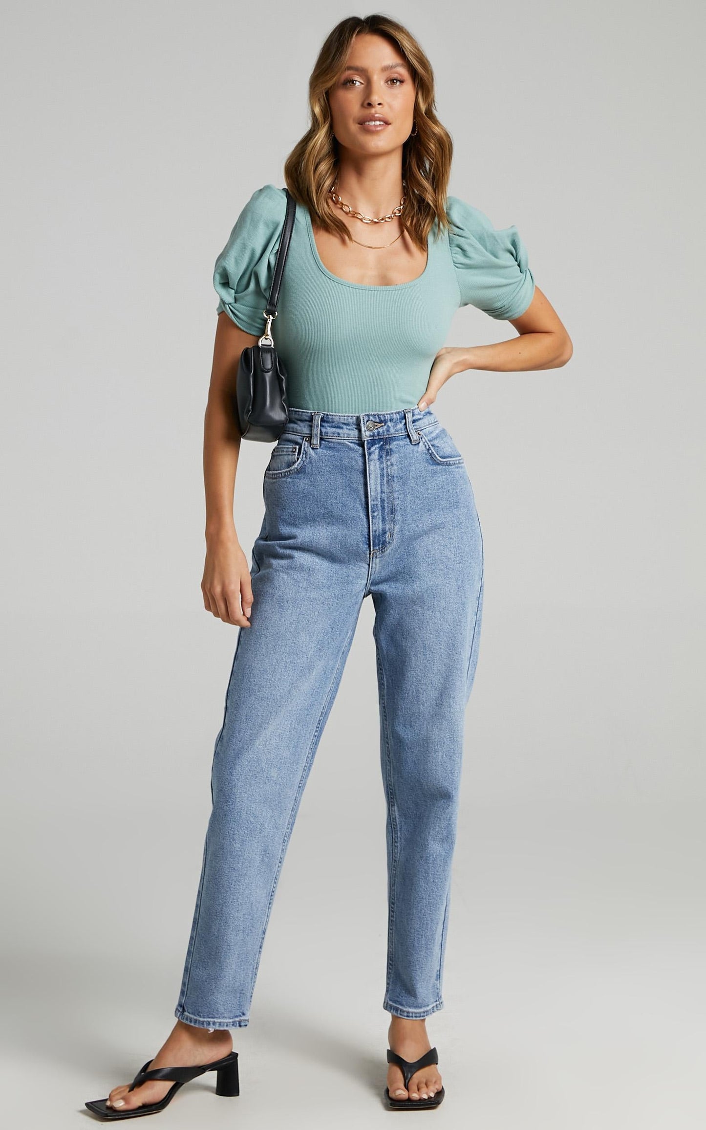 Ora Bodysuit in Sage