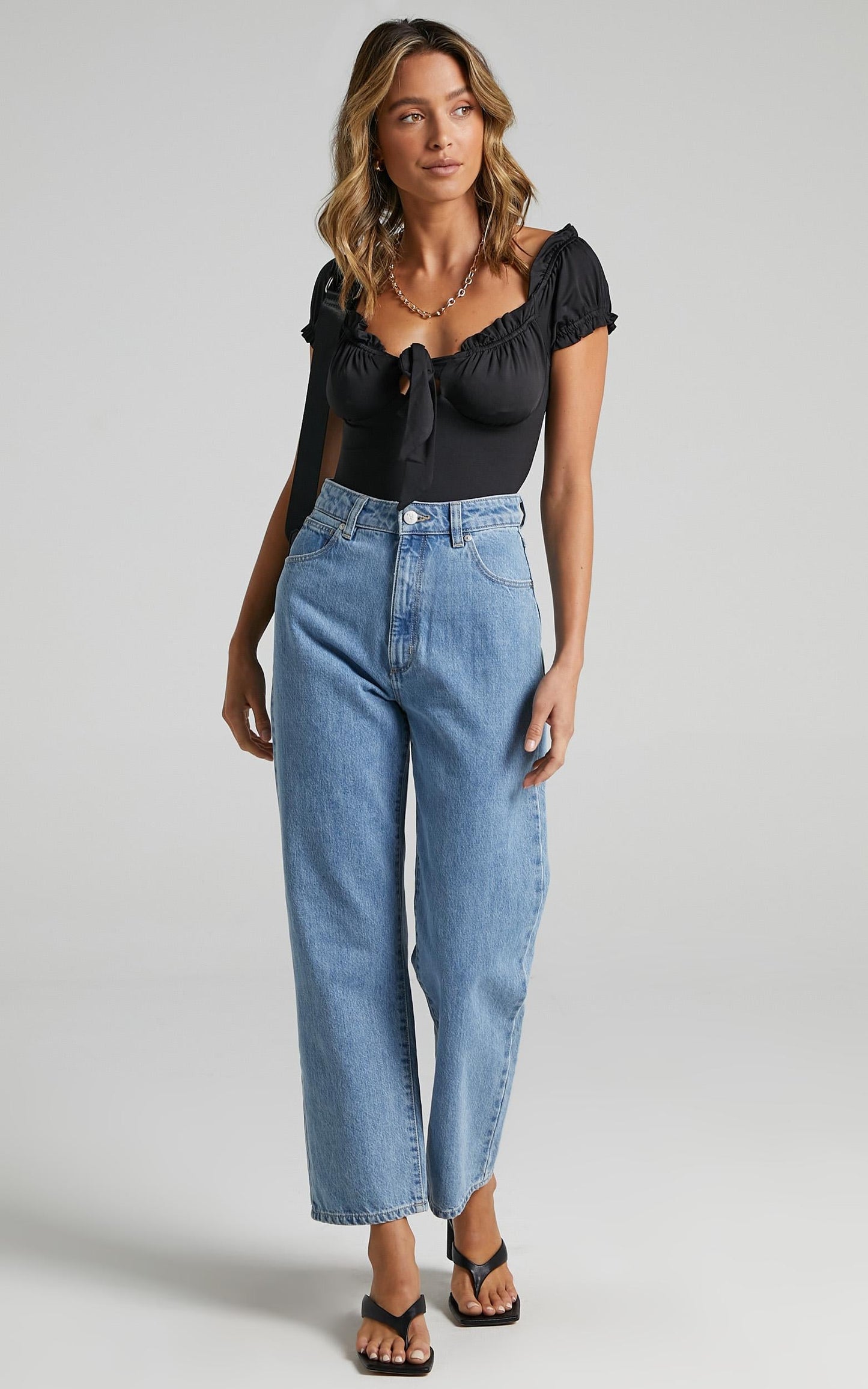 Pandora Bodysuit in Black