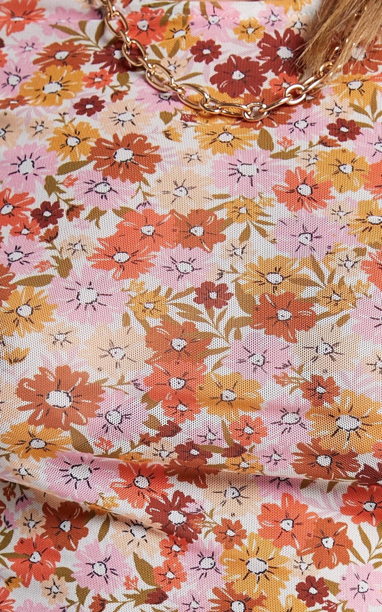 Rules Dont Matter Top in Sahara Ditsy Floral Print
