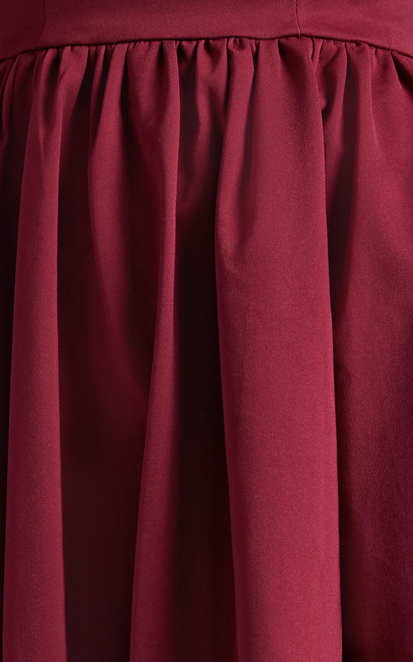 Wild Nights A-line Spaghetti Strap Dress in Wine