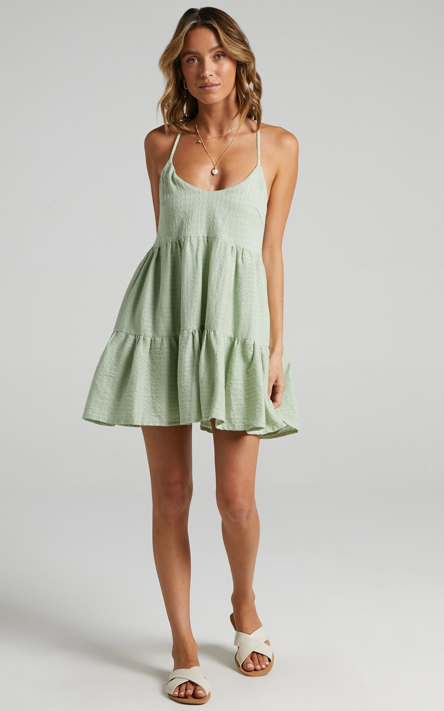 Salina Dress in Sage