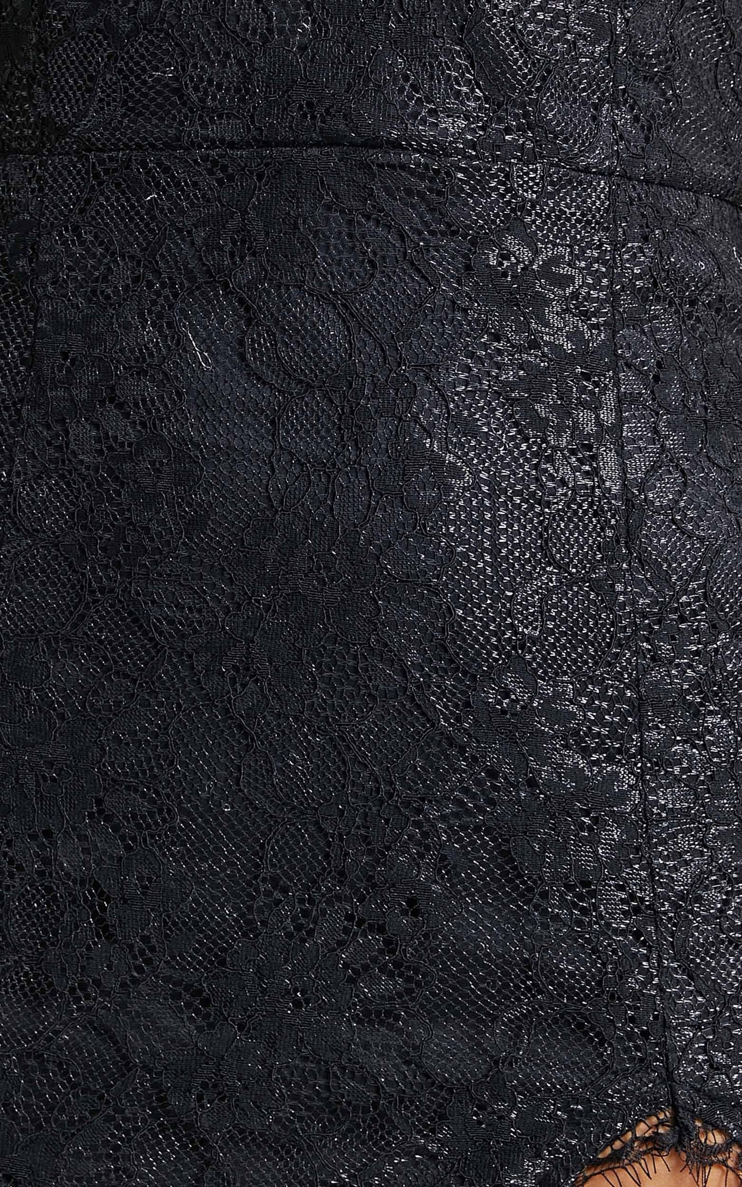 Stay Flow Dress in Black Lace