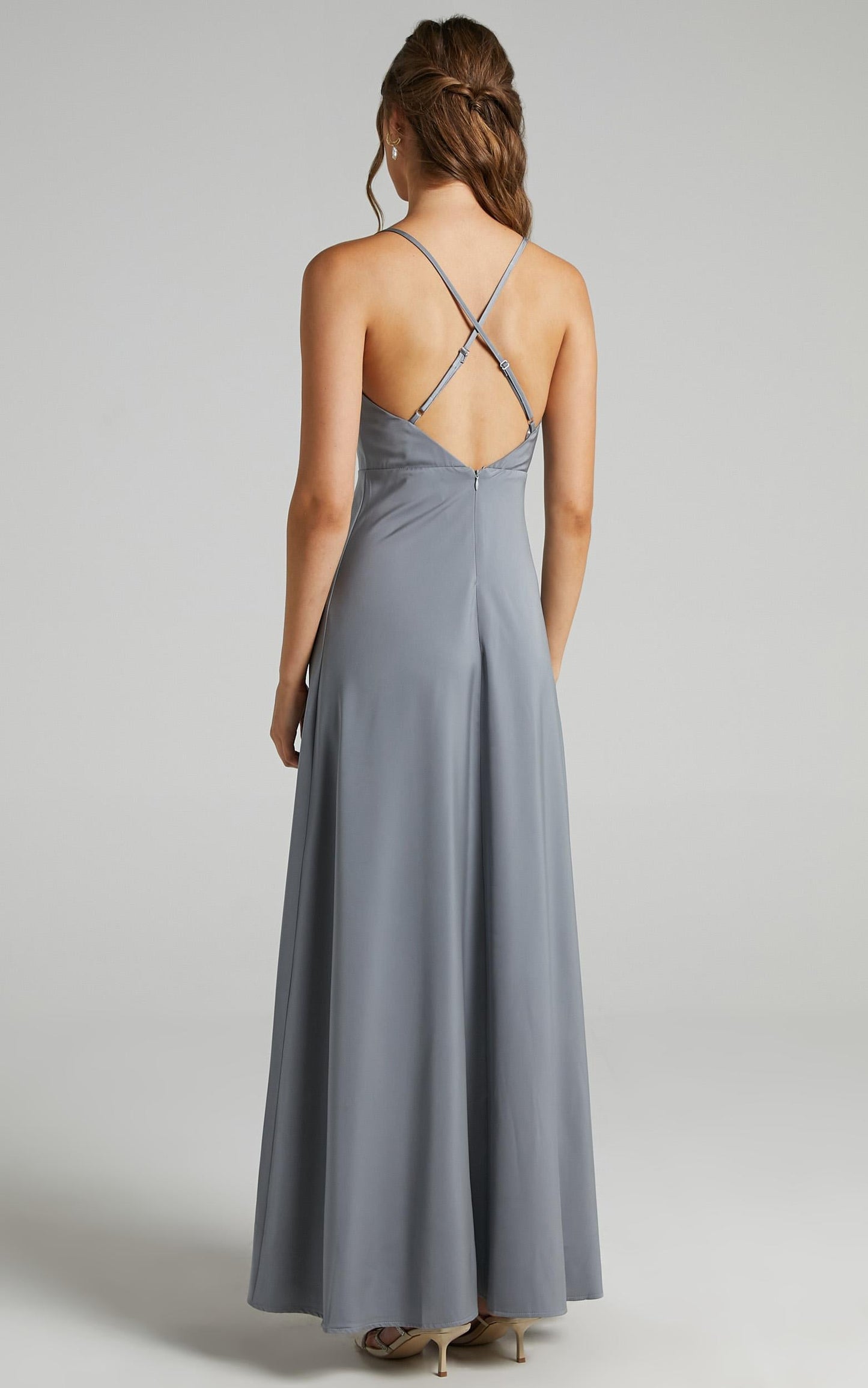 Will It Be Us Dress in Dusty Blue