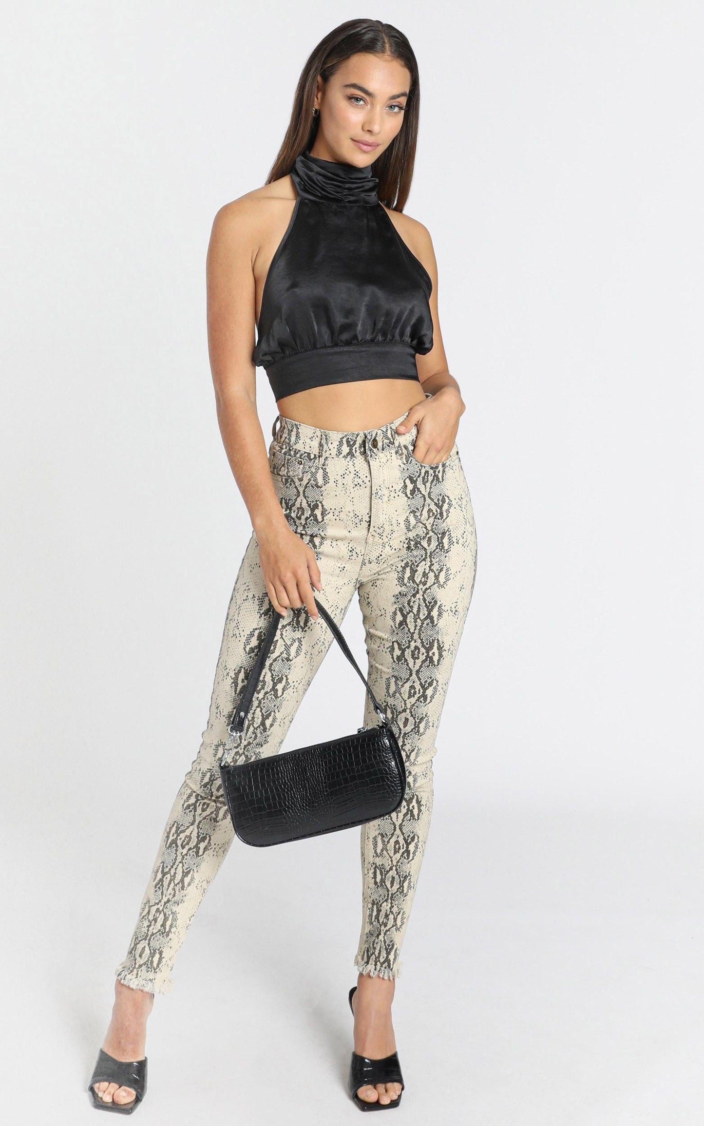 Lioness - Better Than Revenge Pants in Snake Print