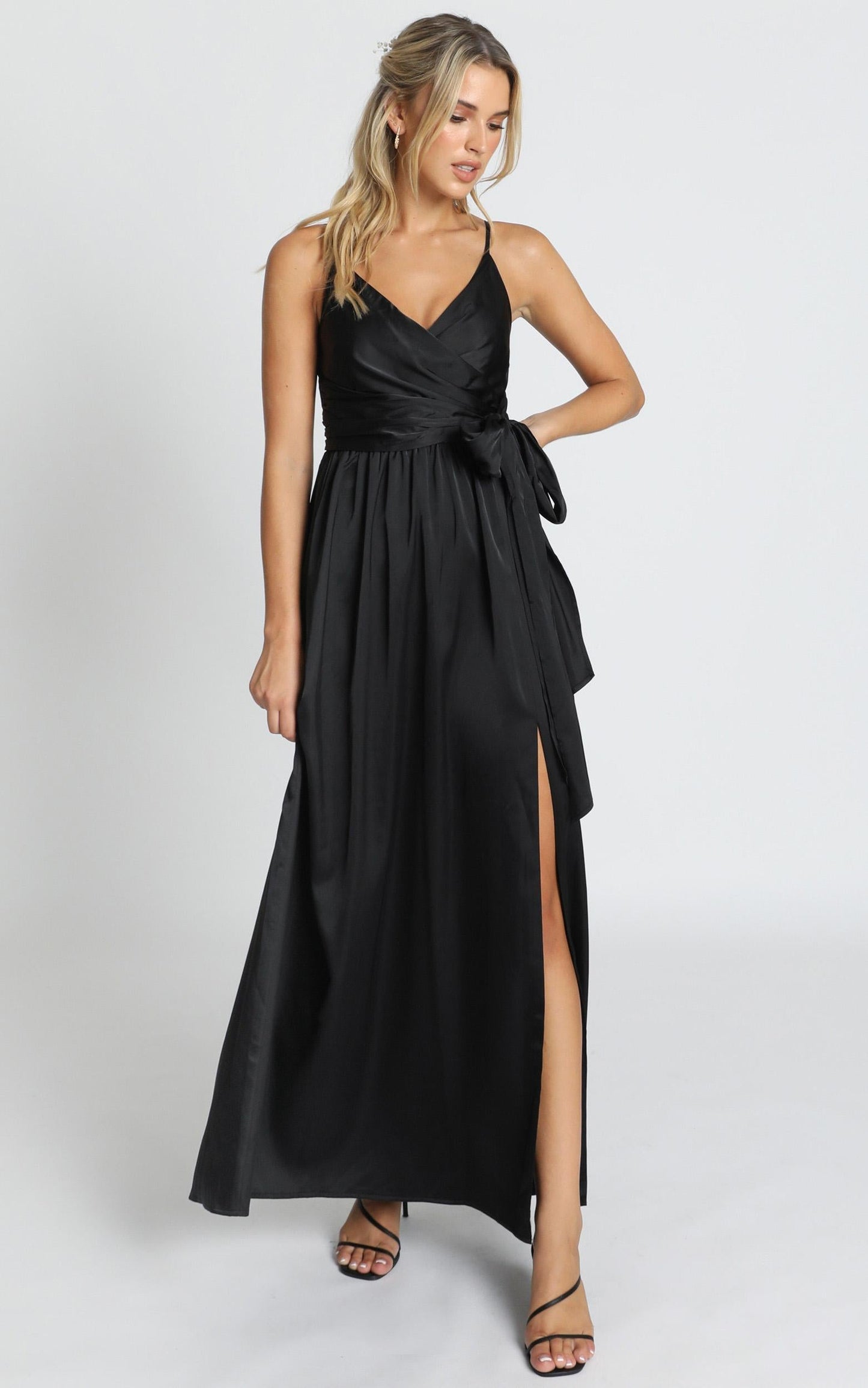 Revolve Around Me Dress in Black