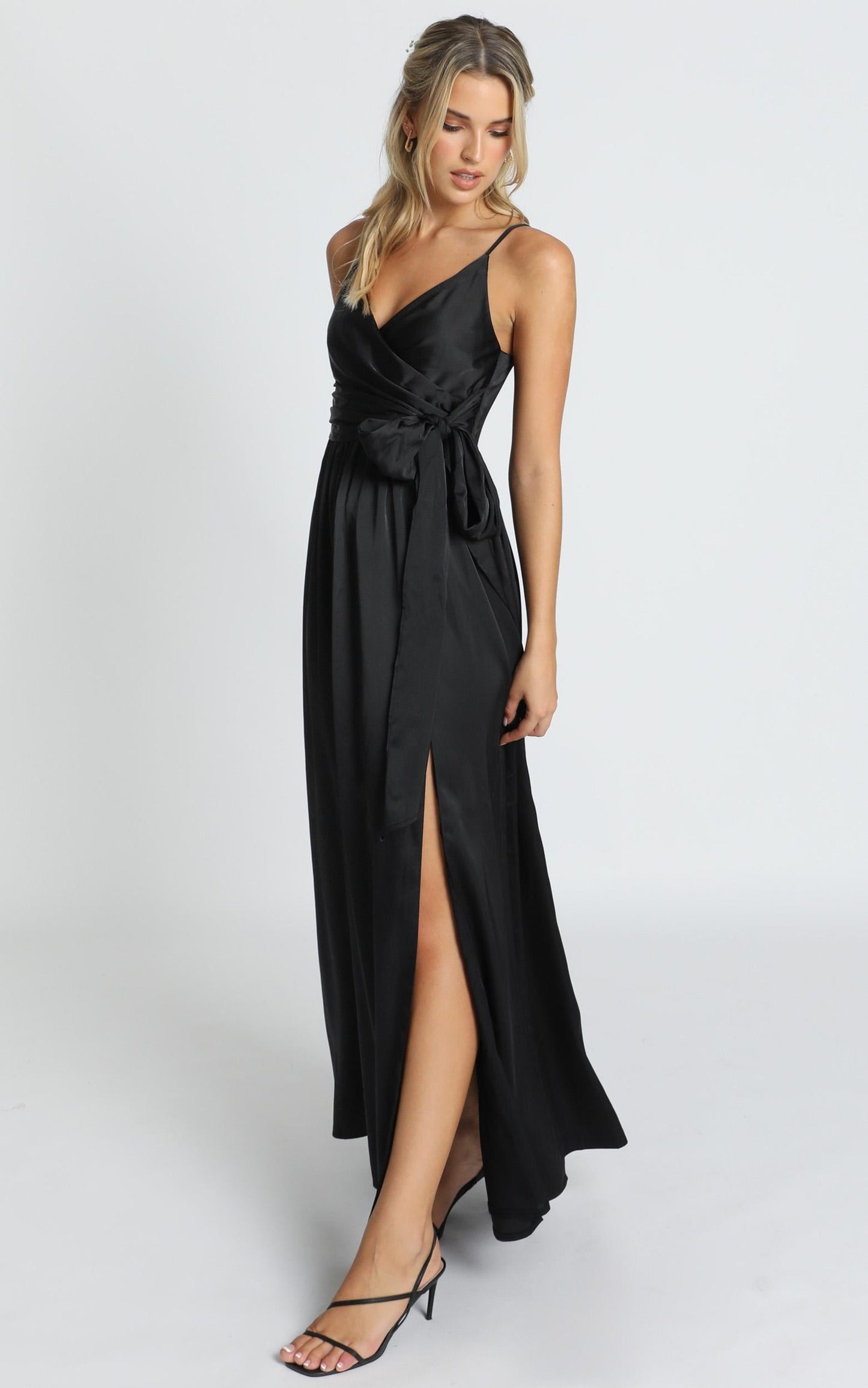 Revolve Around Me Dress in Black