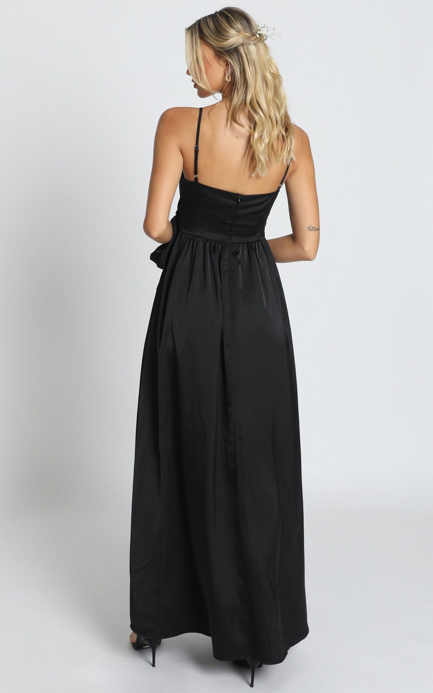 Revolve Around Me Dress in Black