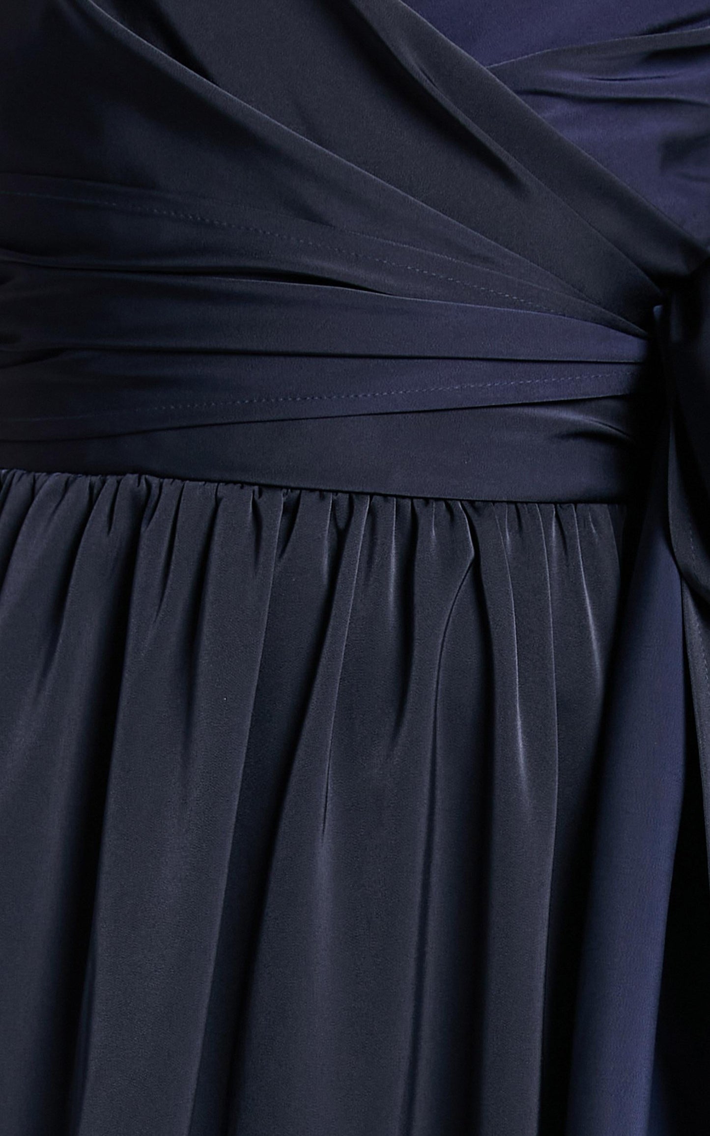 Revolve Around Me Dress in Navy