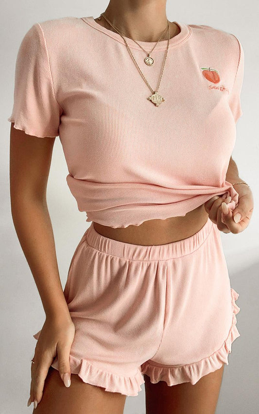 Rhiannon Set in Peach