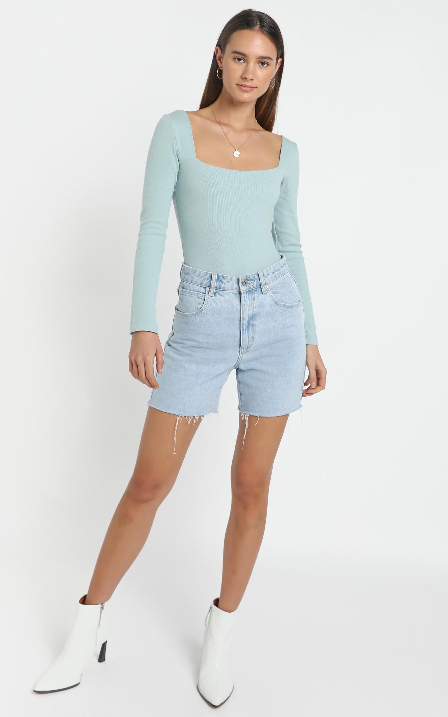 Right Kind Of Love Bodysuit in Sage