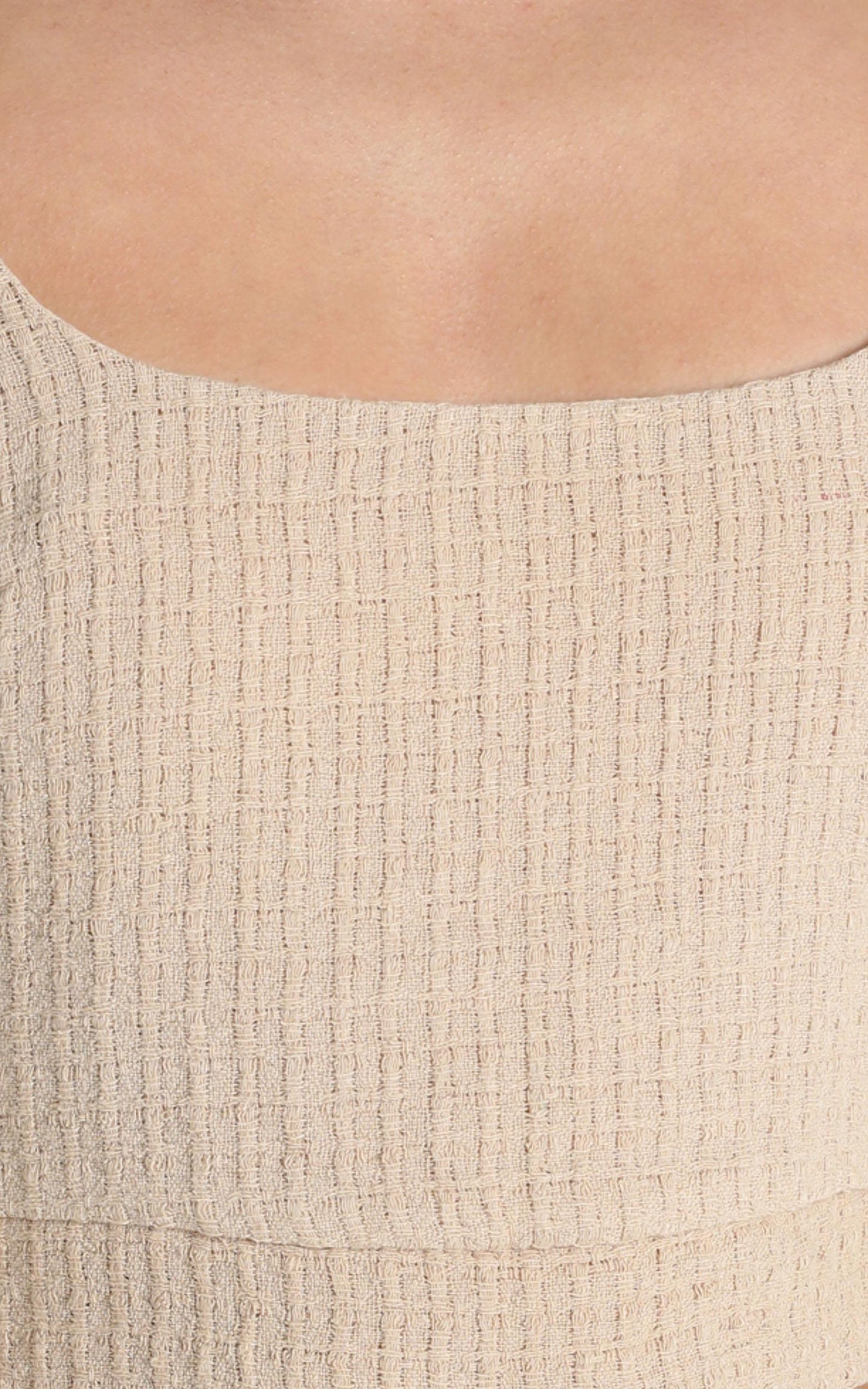 Riviera Top in Beige