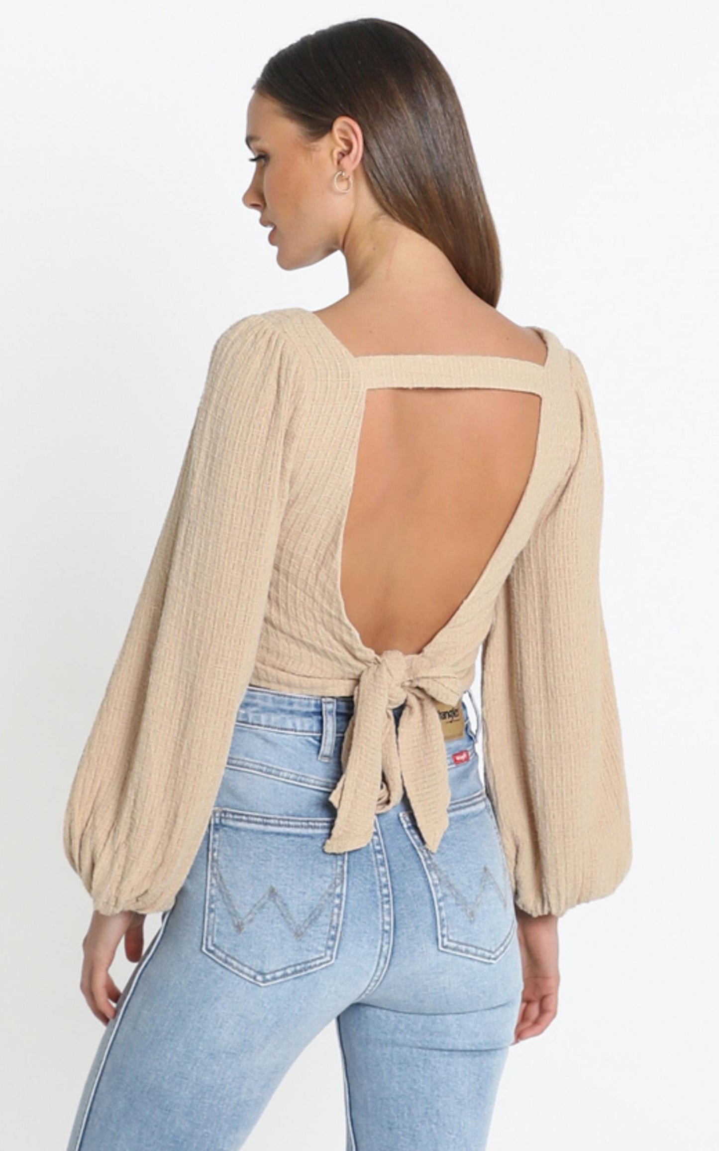 Riviera Top in Beige