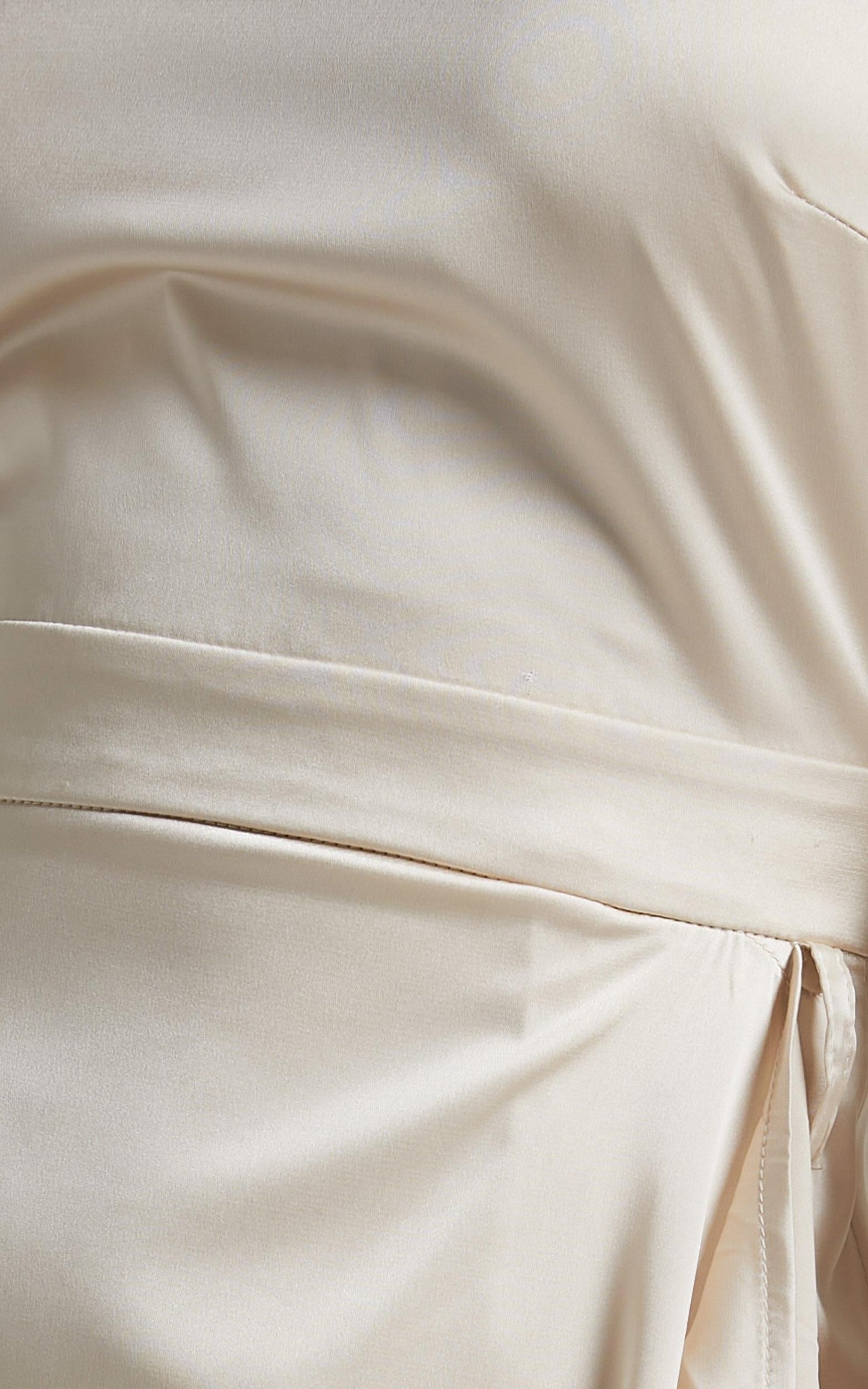 Rivka Dress in Champagne Satin
