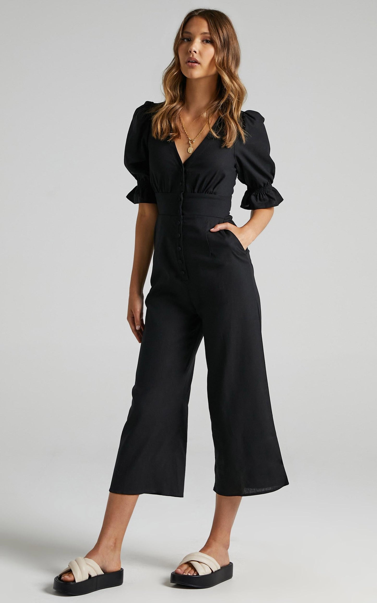 Arna Jumpsuit in Black