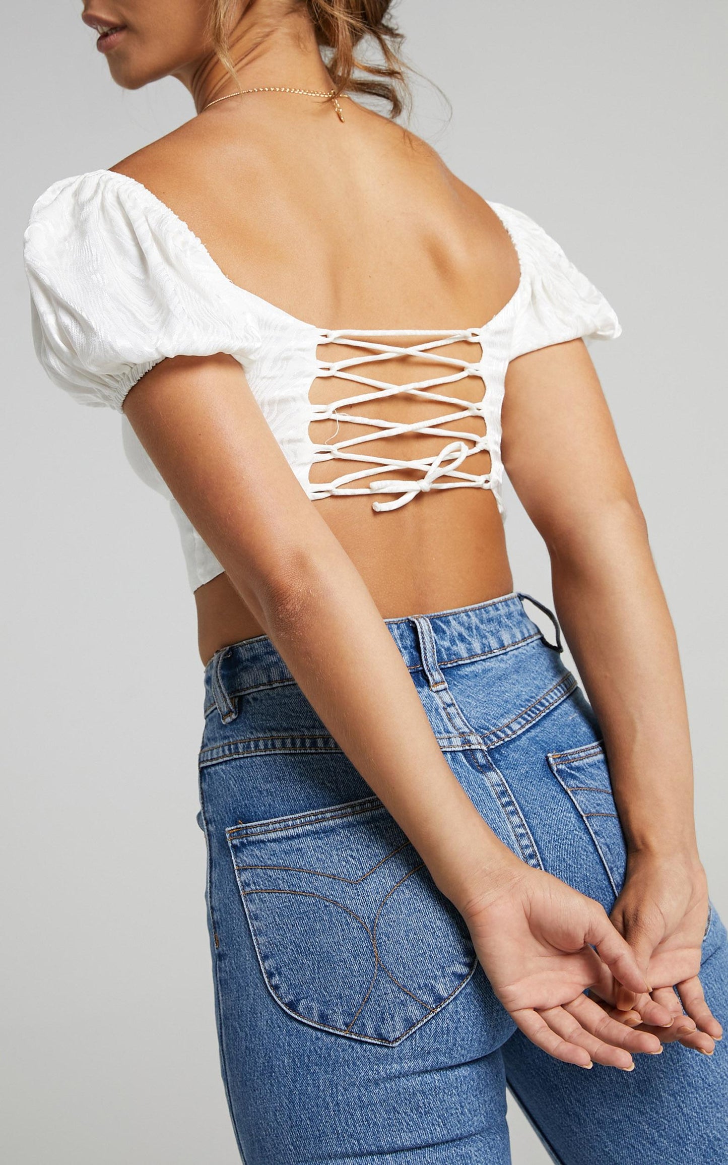 Aspyn Top in White