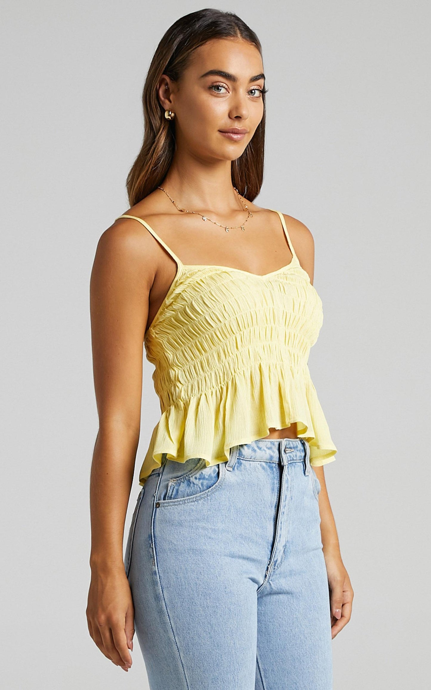 Bellona Top in Lemon