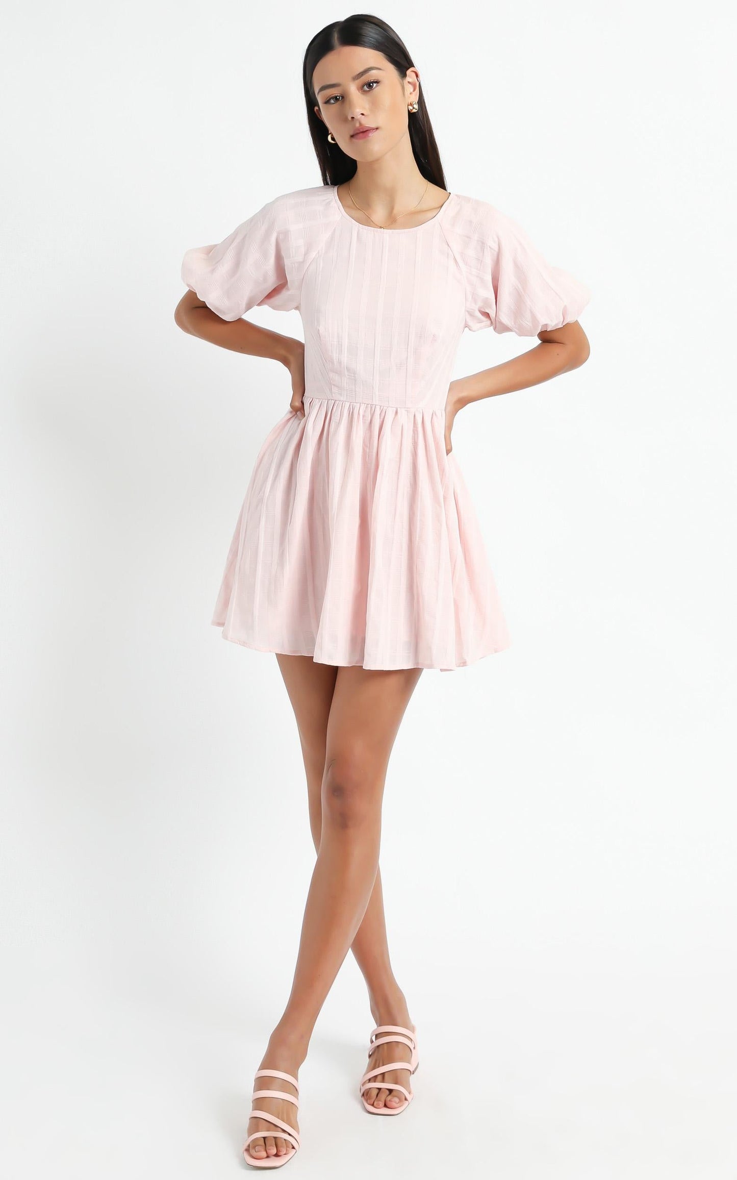 Cherie Dress in Blush