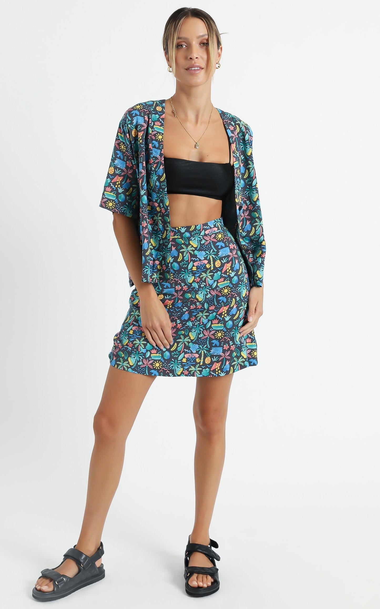 Cools Club - Caribou Shirt in Tropic Nights
