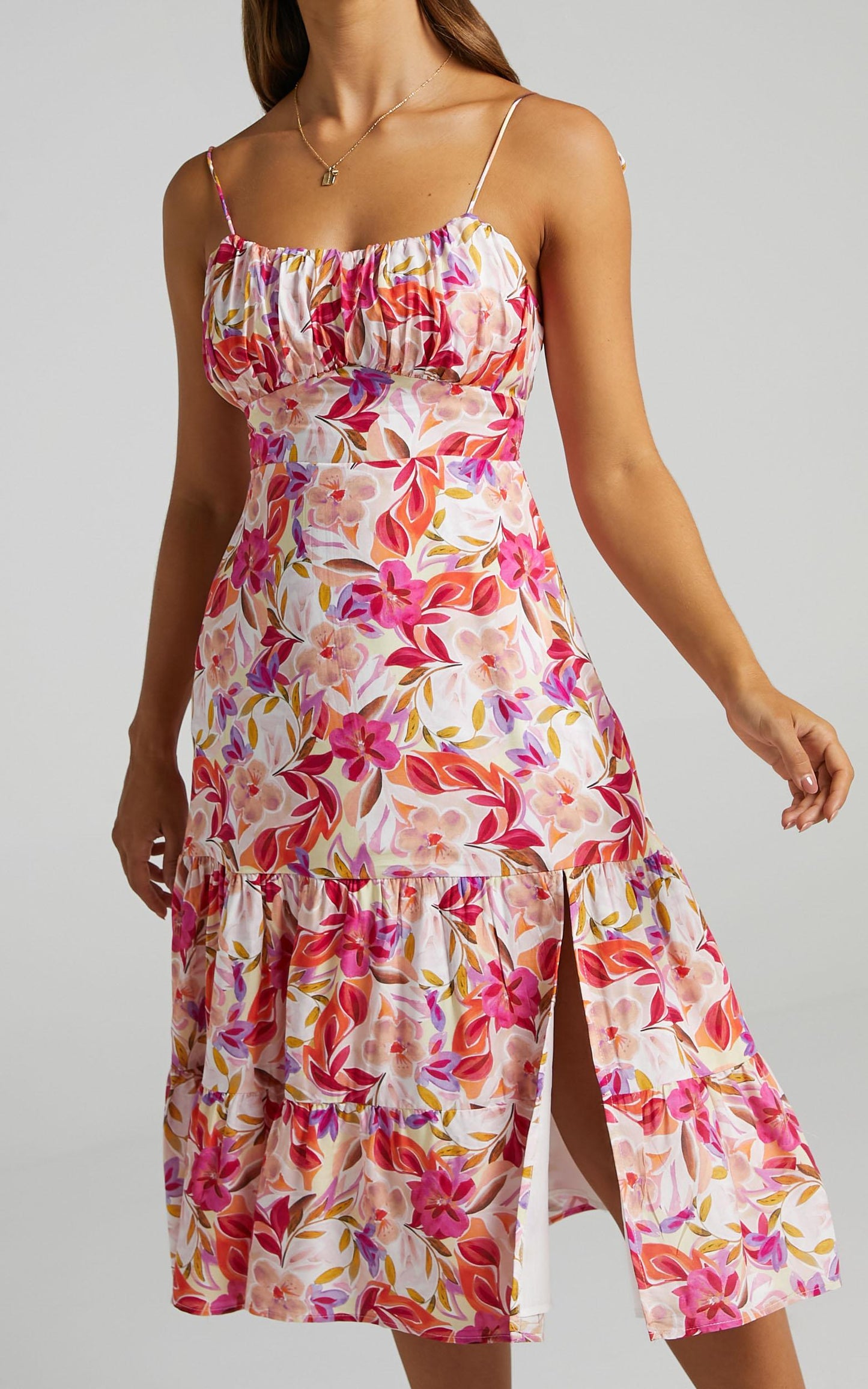 Monaco Dress in Eventful Bloom