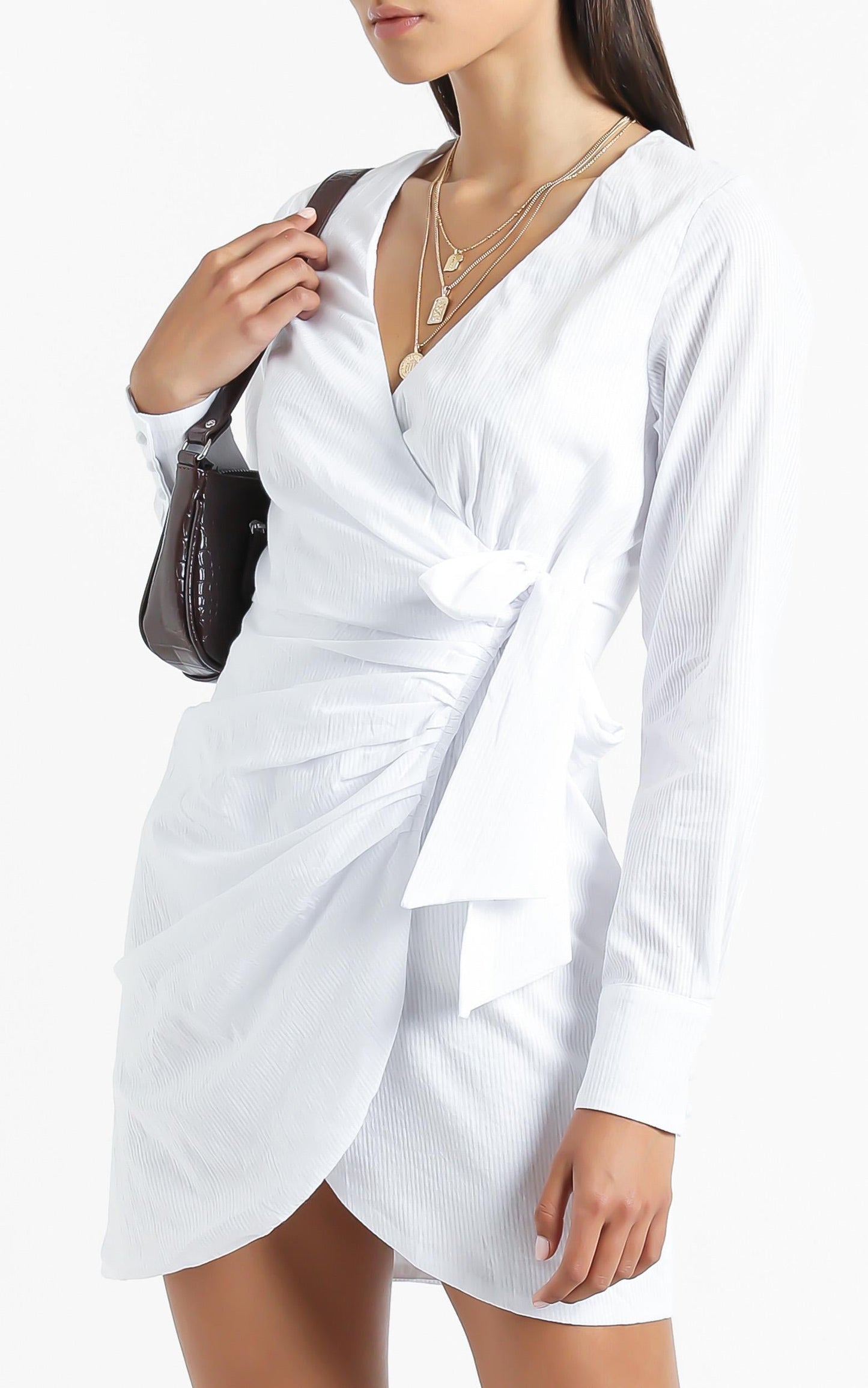 Cruising Around Dress In White