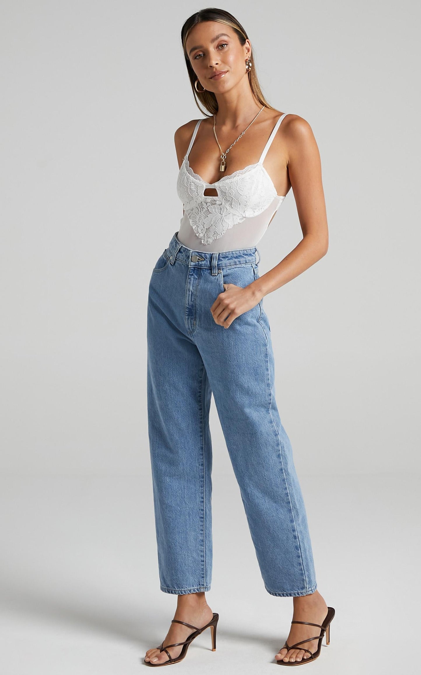 Digby Bodysuit in White