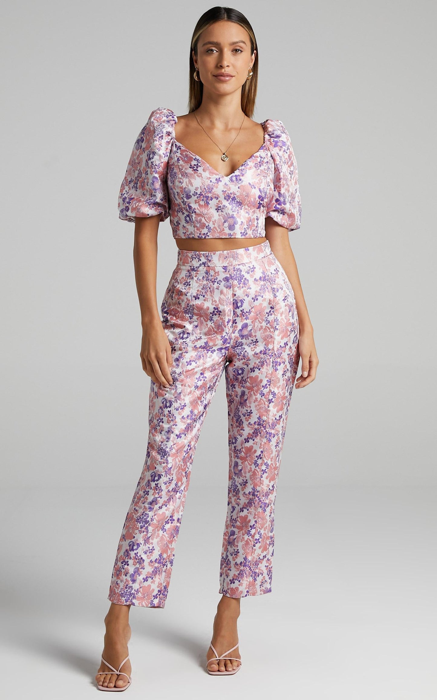 Ryliana Top in Multi Floral