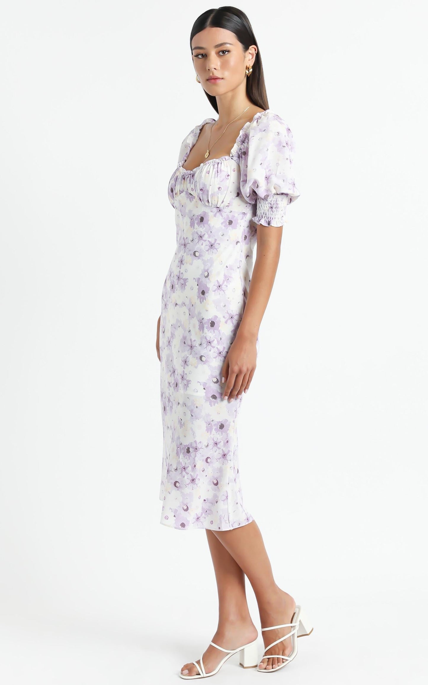 Missouri Dress in Lilac Floral