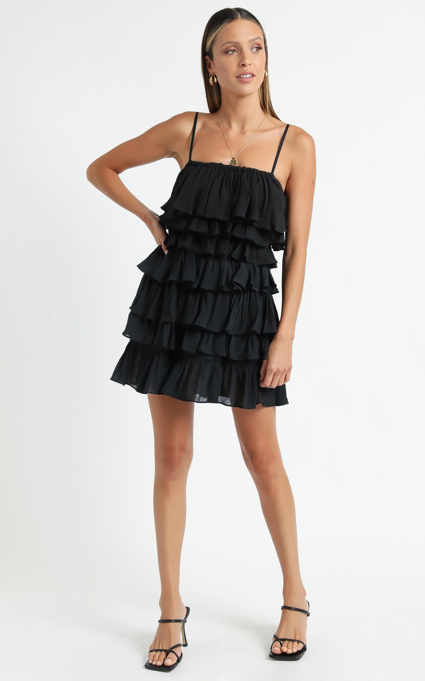 Minkpink - Merindah Layered Mini Skirt in Black