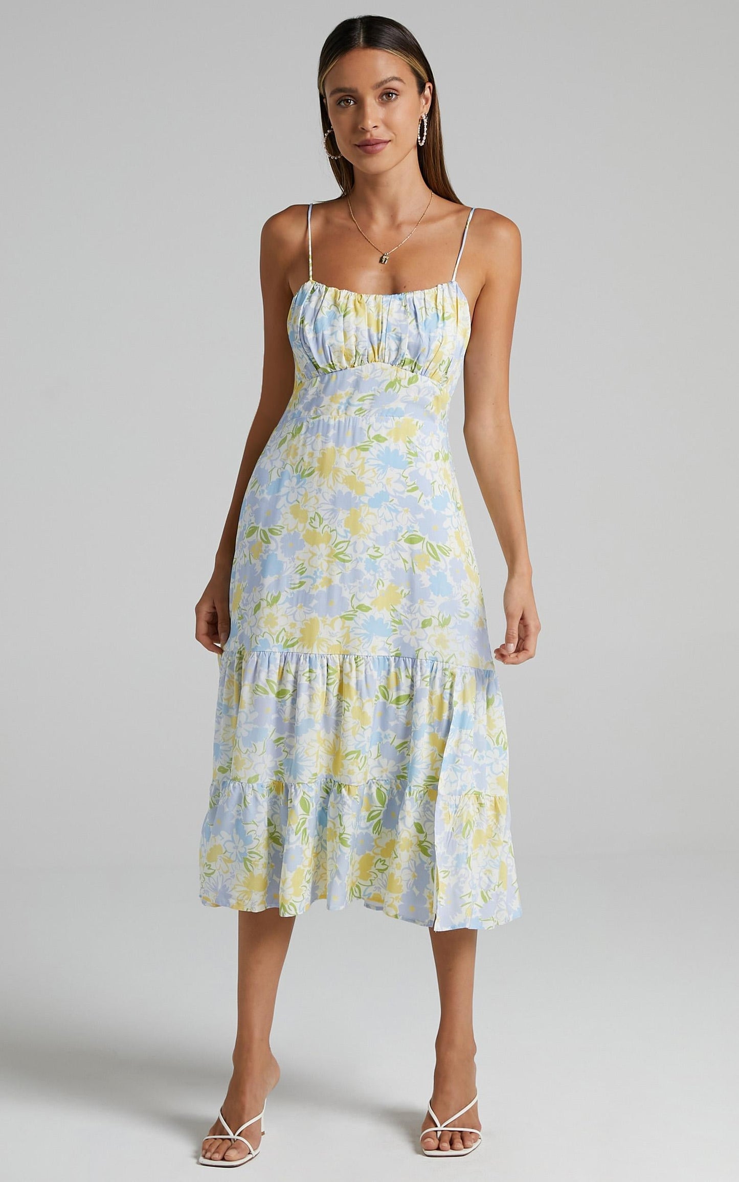 Monaco Dress in Summer Petals