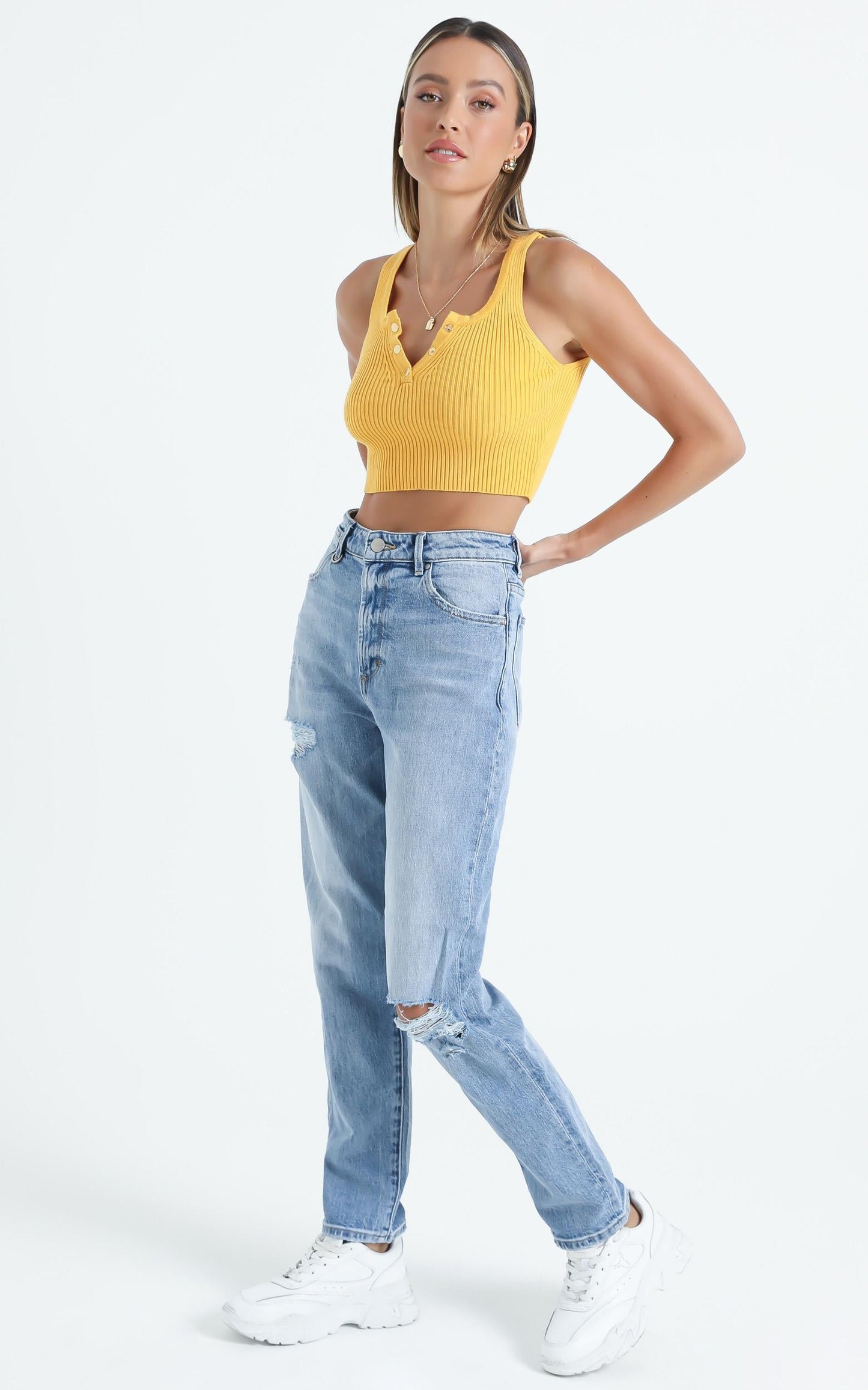 Neuw - Stella Tapered Rip Jean in Matrix