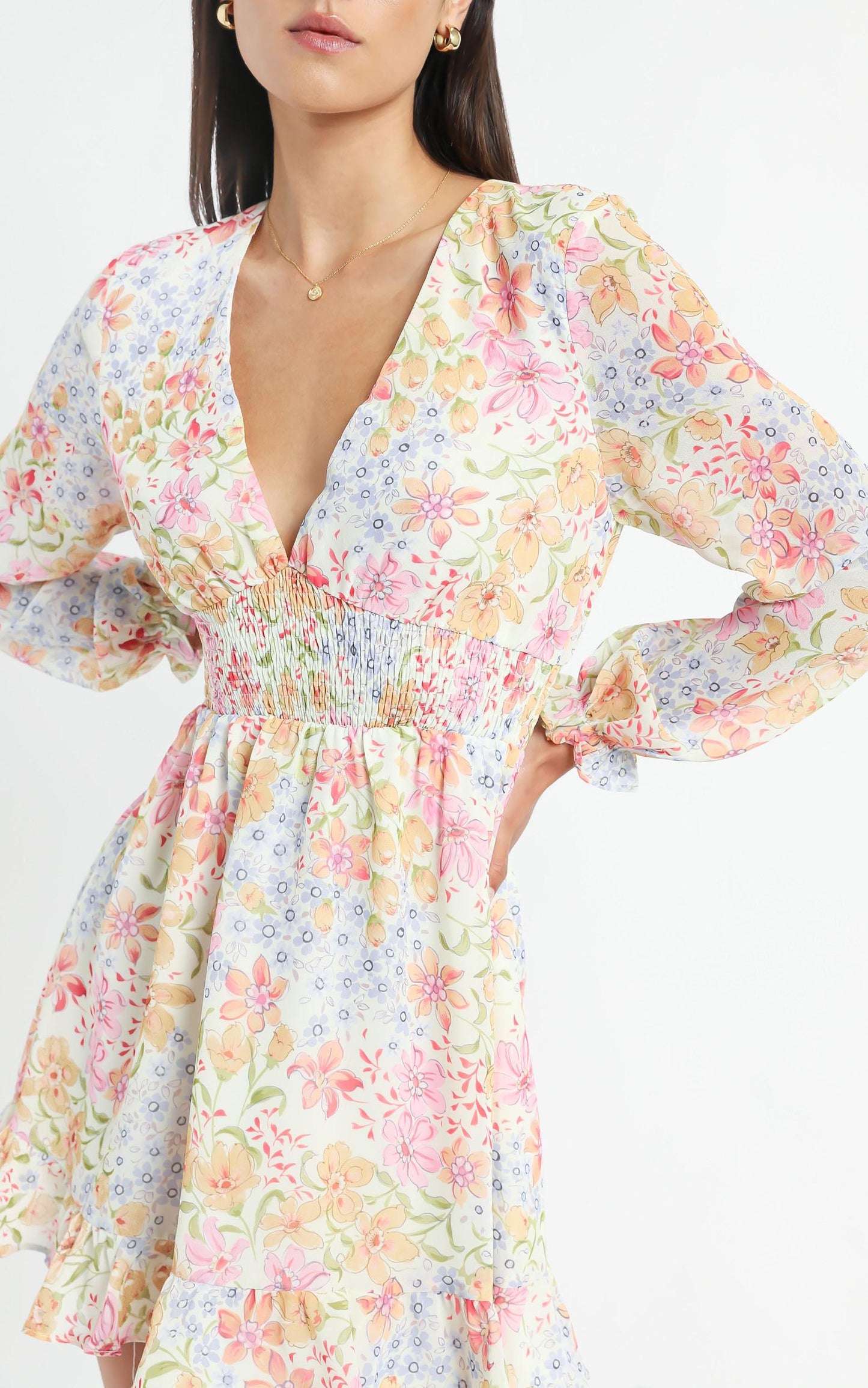 Pretty As You Dress in Multi Floral