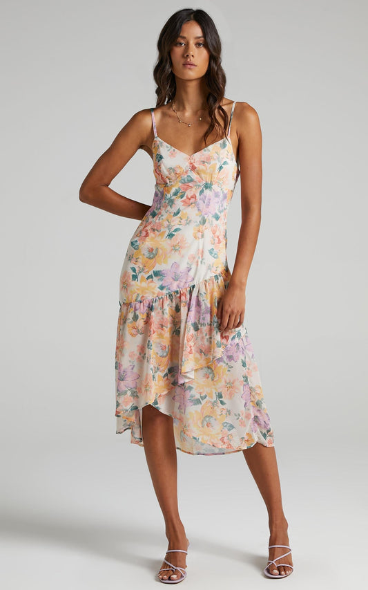 Shoshanah Dress in Flower Crown