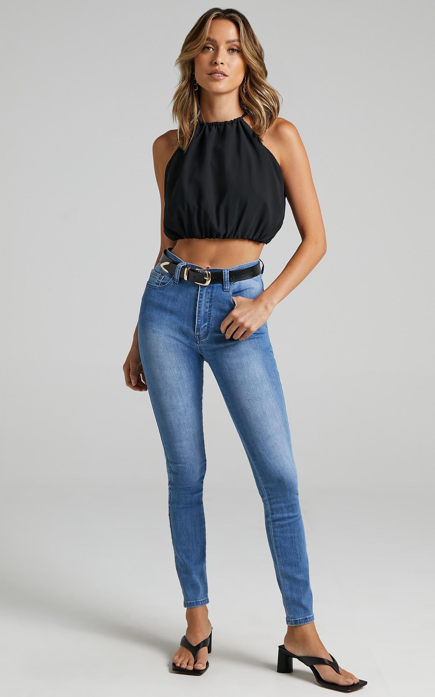 Skylar Top in Black