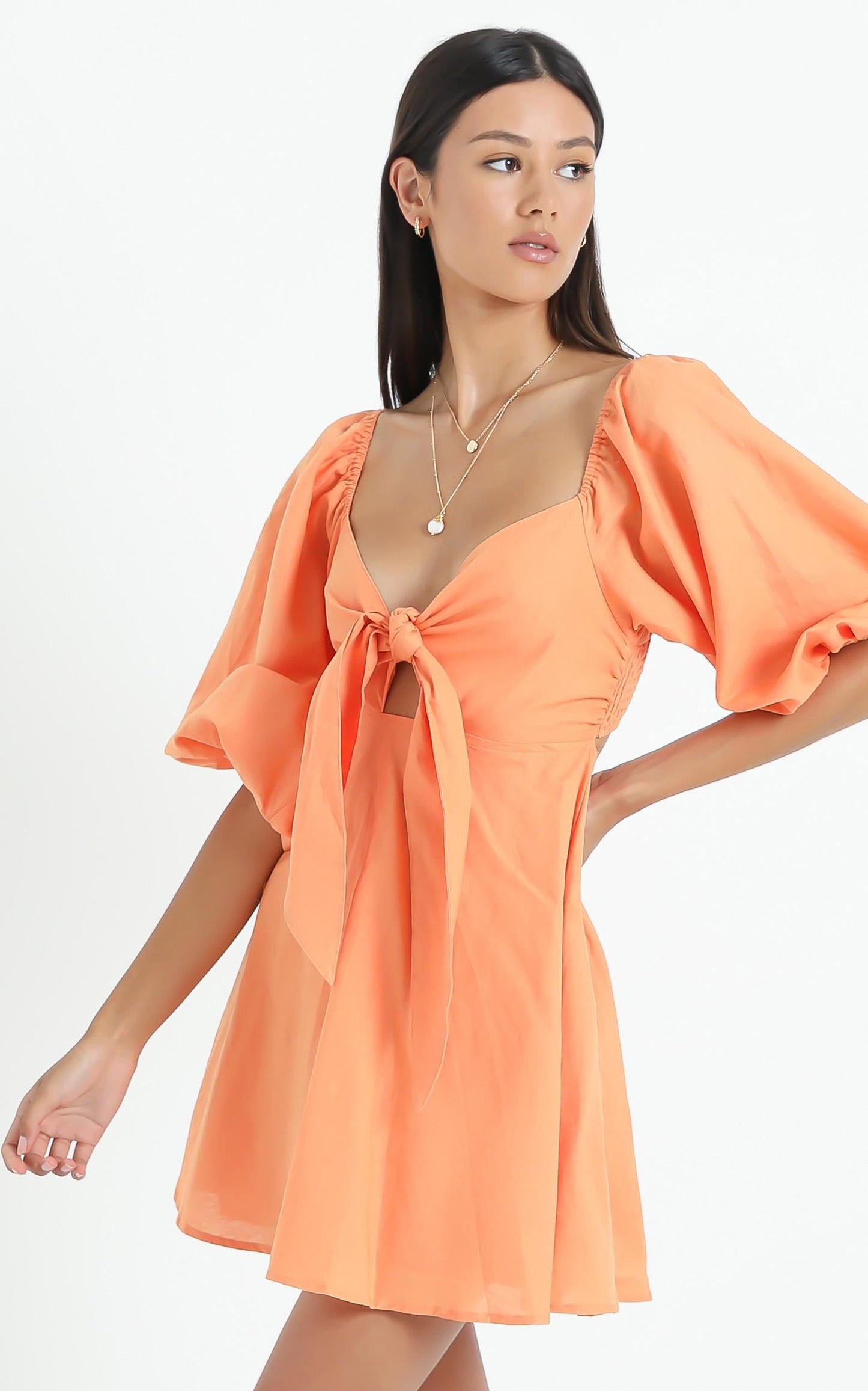Charlie Holiday - Sonny Dress in Papaya