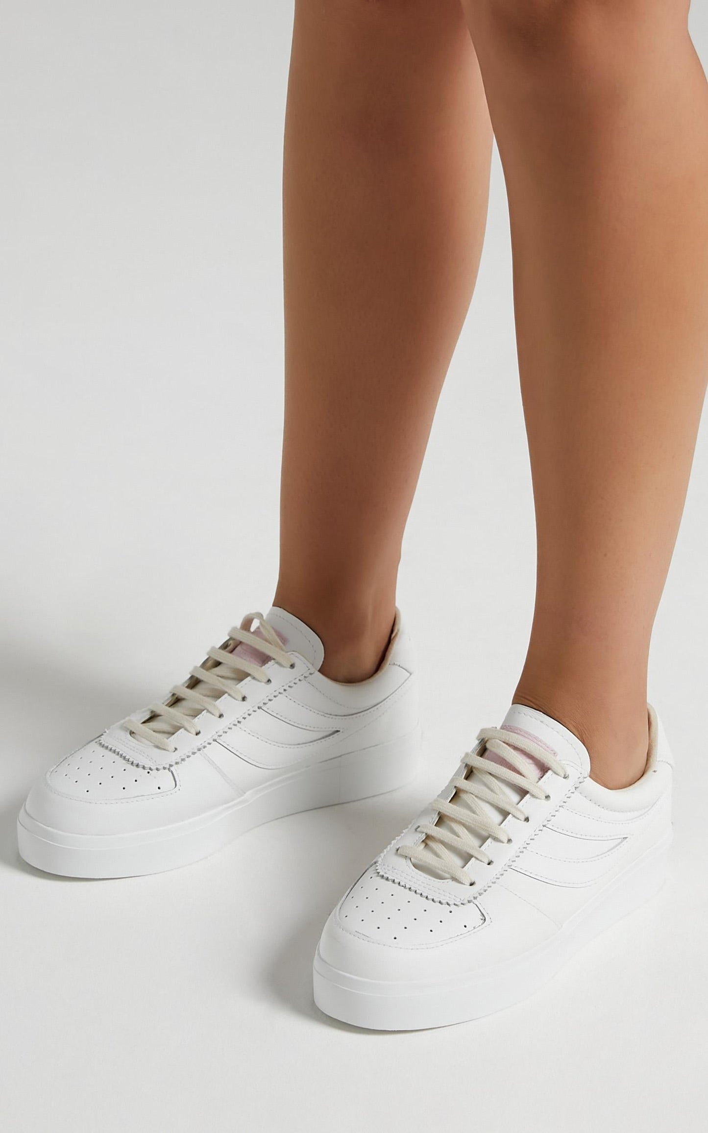 Superga - 2850 Seattle 3 Comfleaw in white - pink pale