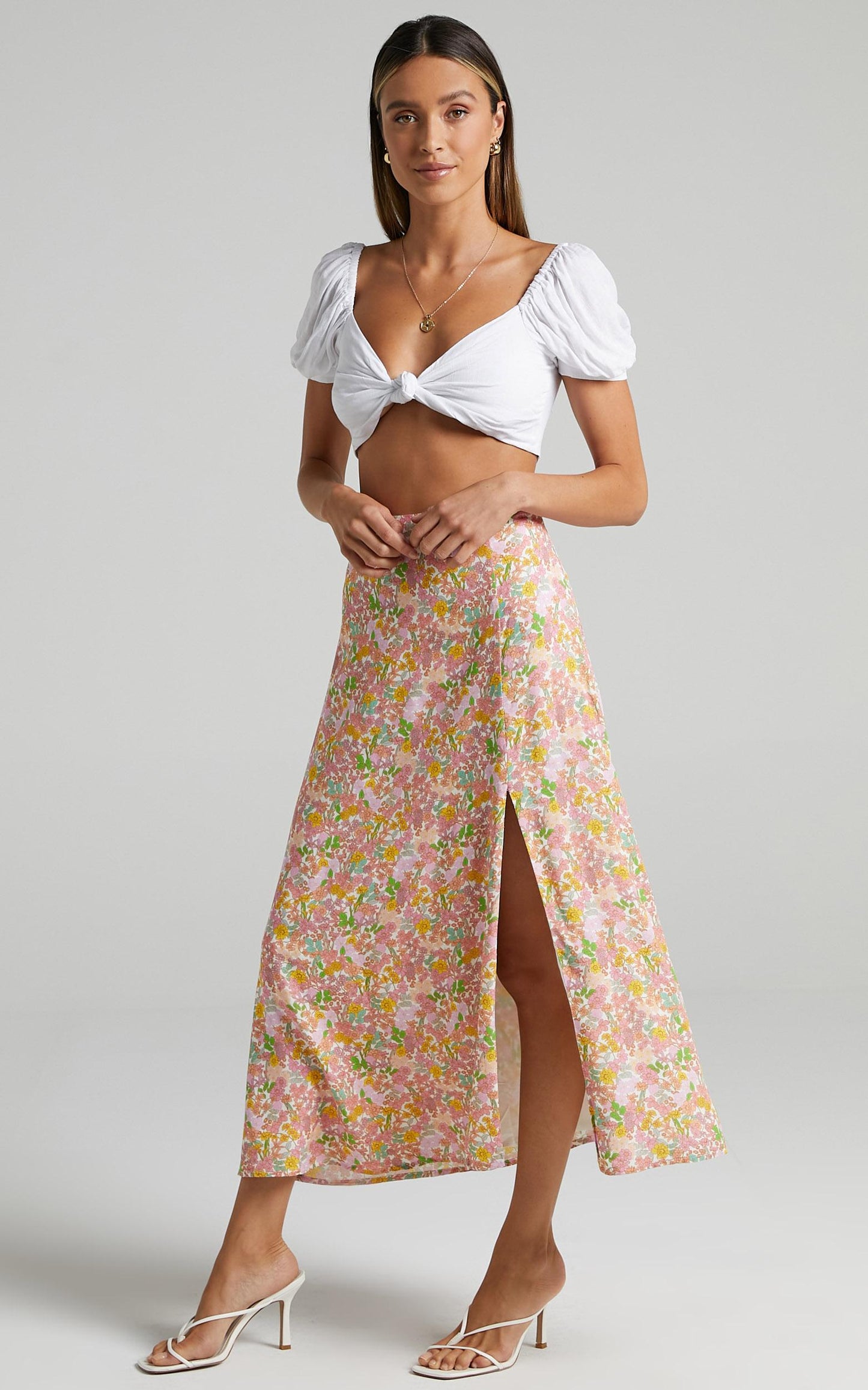 Talitha Skirt in Flower Field