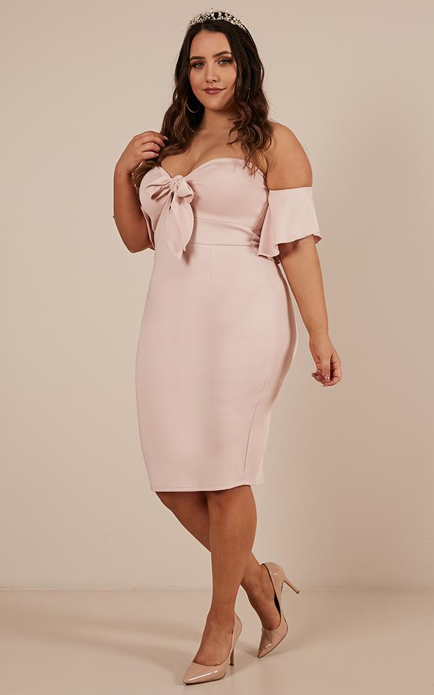 Guest Edit Dress in Blush