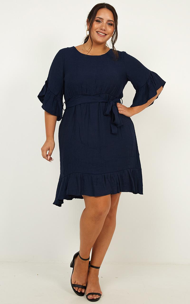 Mentor Dress In Navy