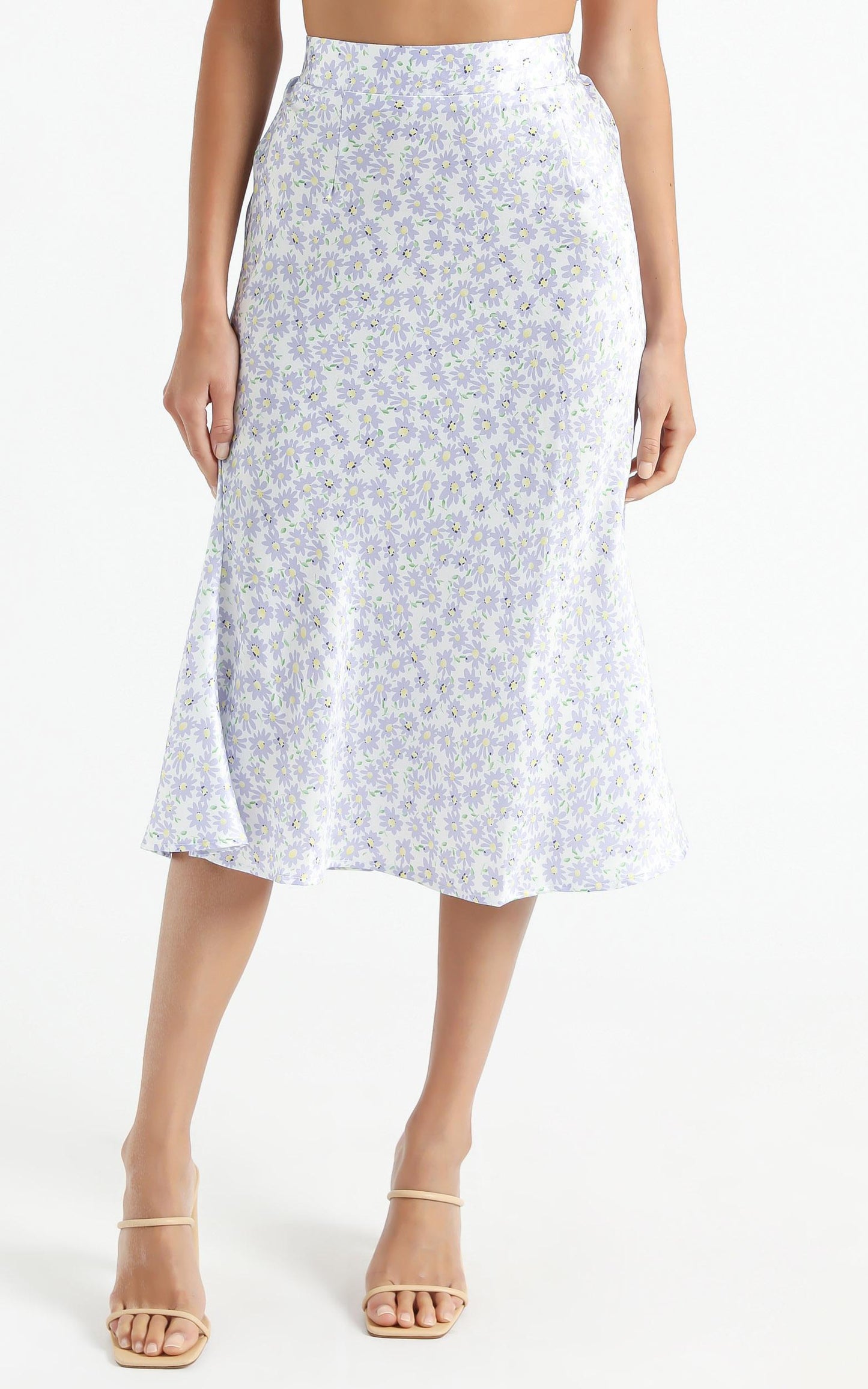 Ingrim Skirt in Lilac Floral