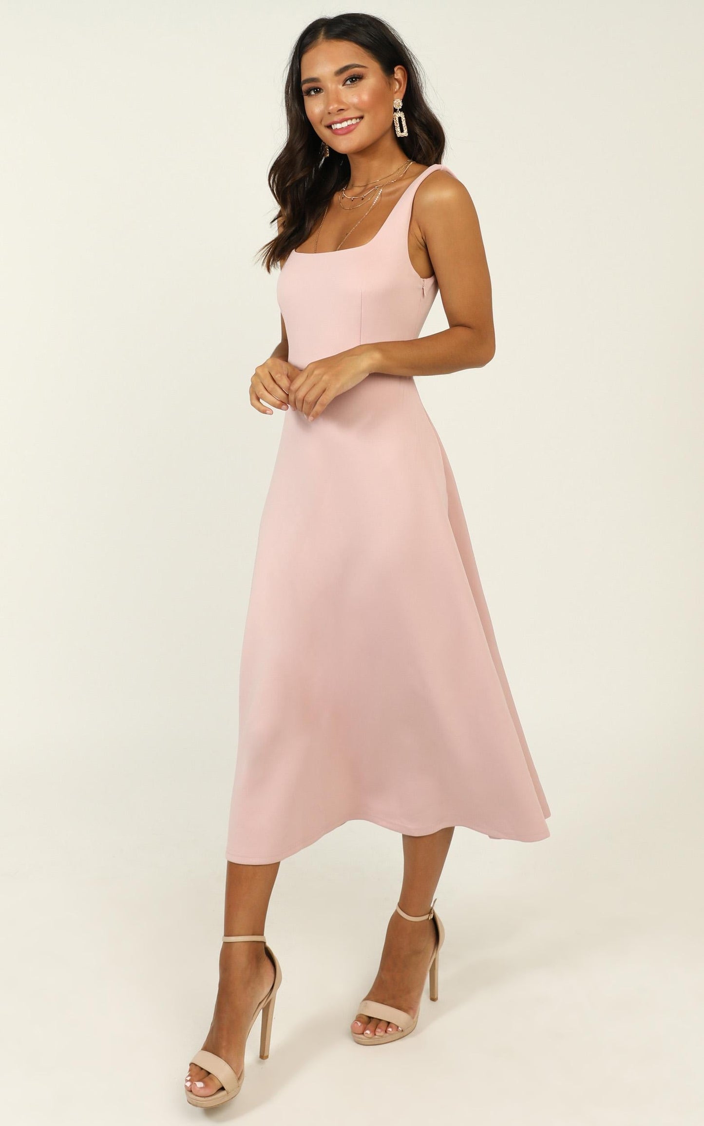 When I love Dress In Blush