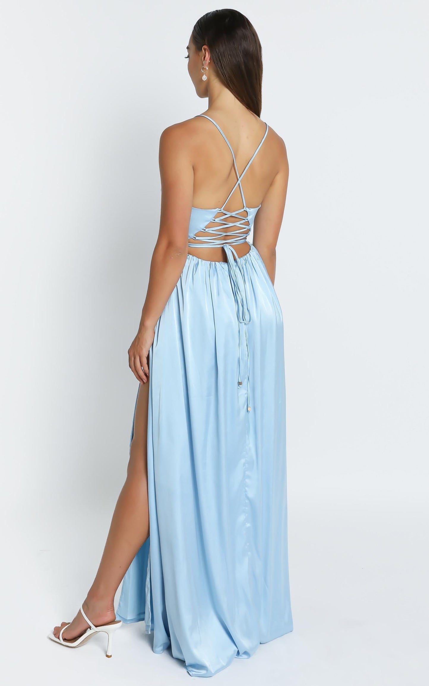 I Want The World To Know Dress in Light Blue