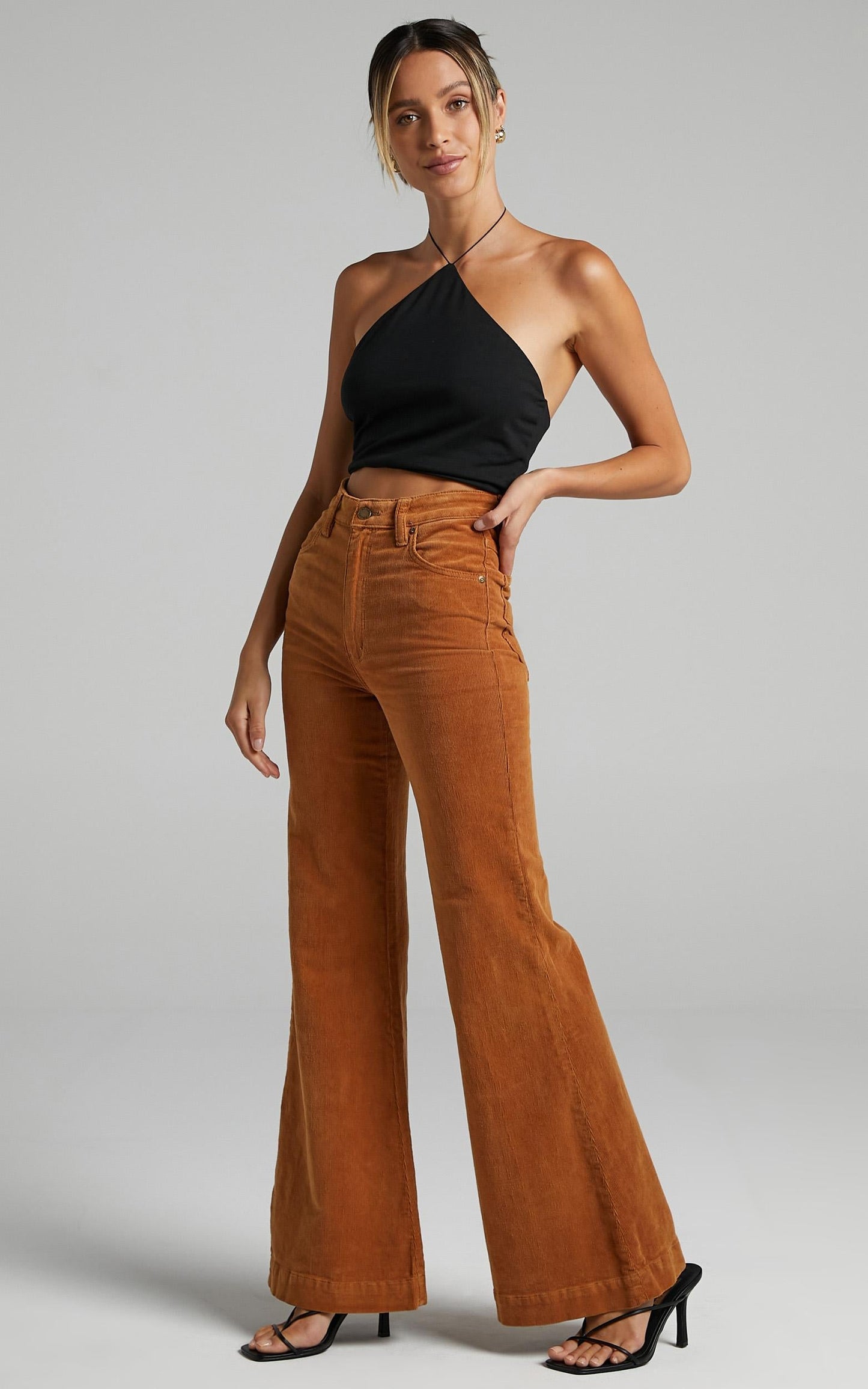 Rolla's - Eastcoast Flare in Tan Cord