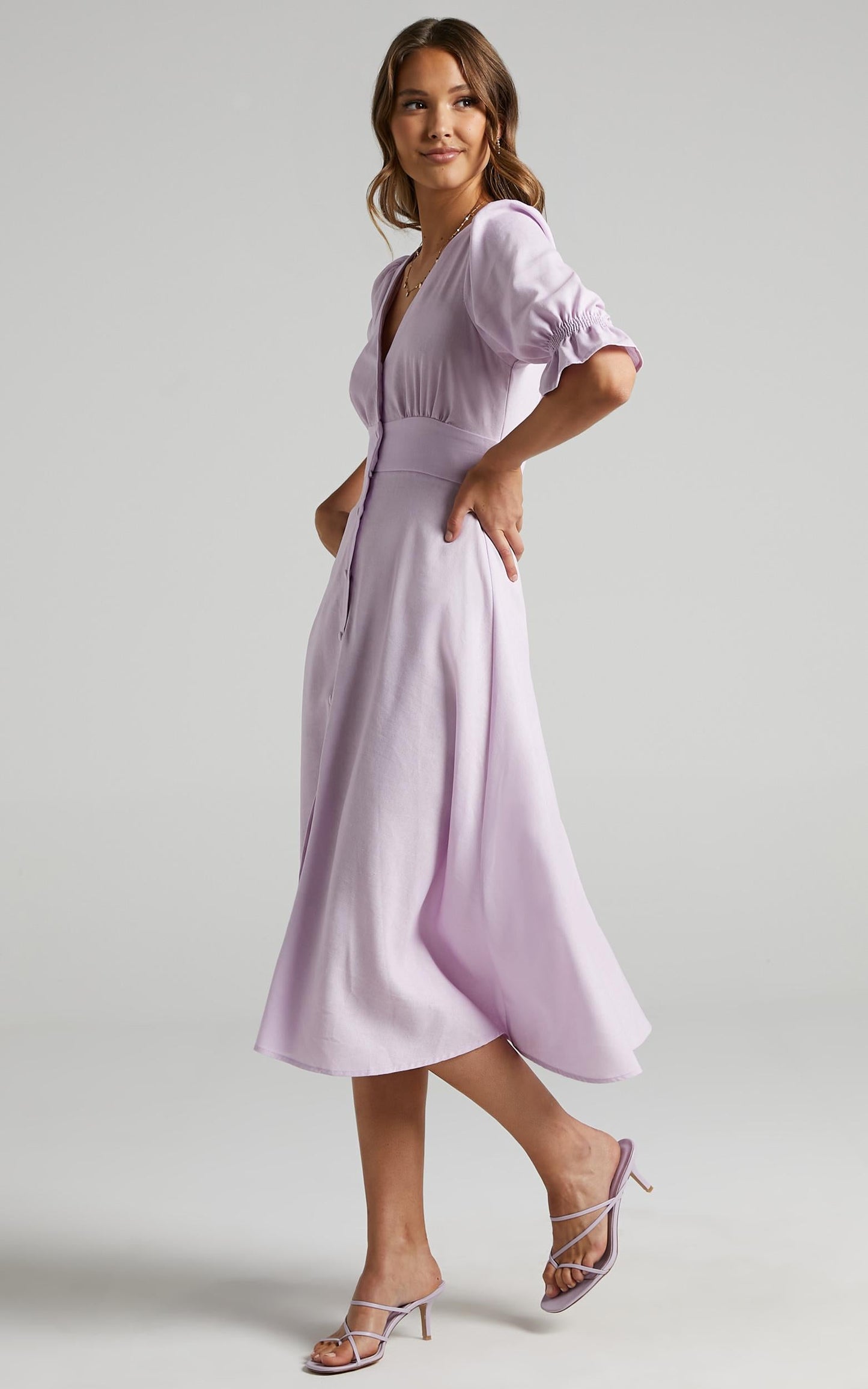 Jaycee Dress in Lilac