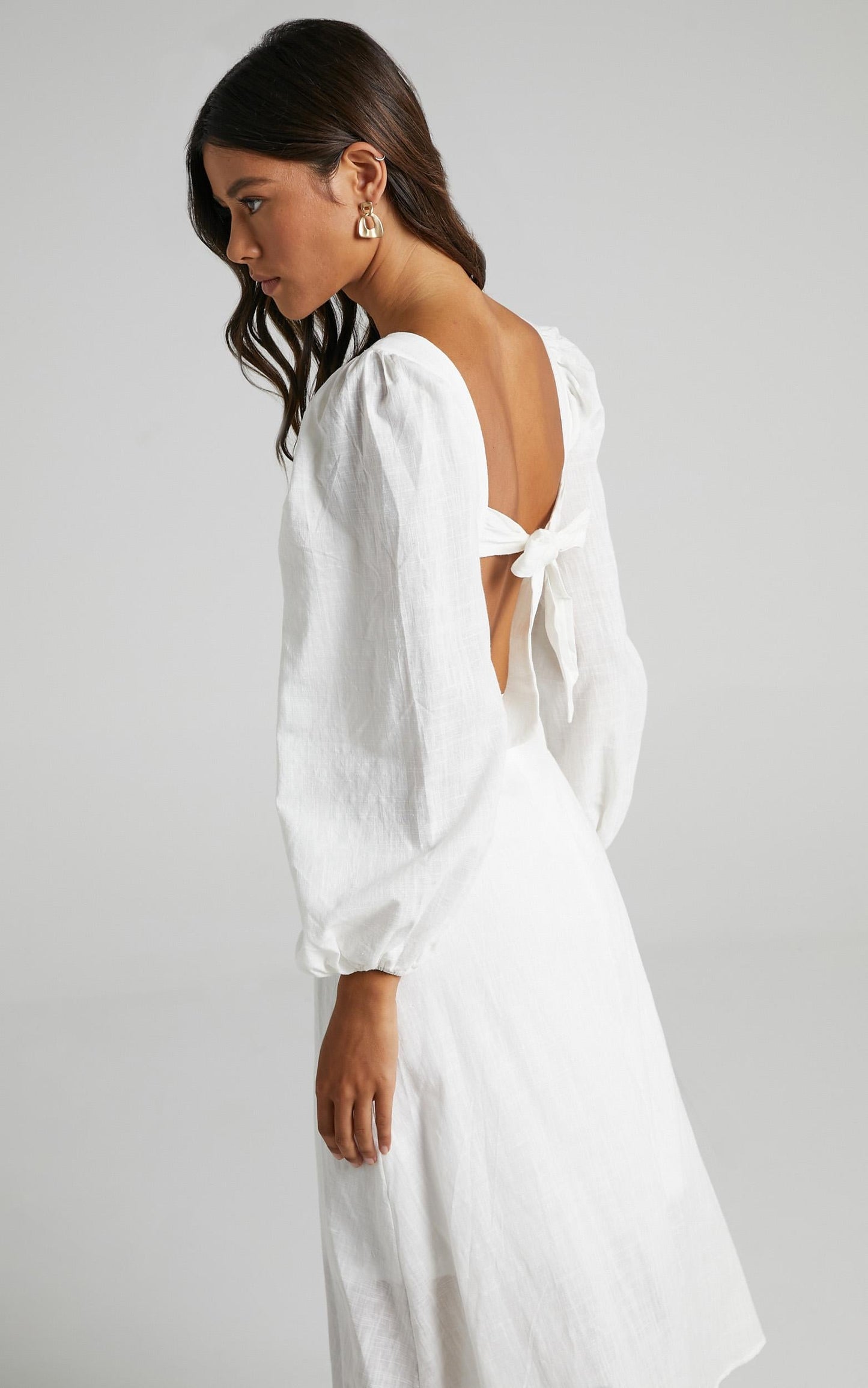 Yvonne Dress in White