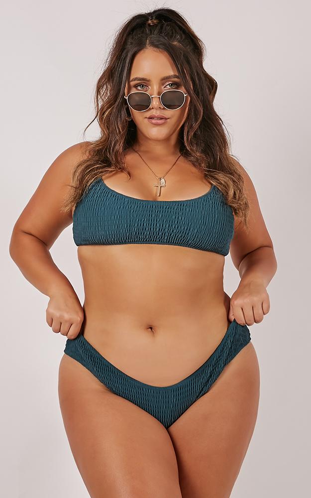 Anais Bikini Bottom In Emerald