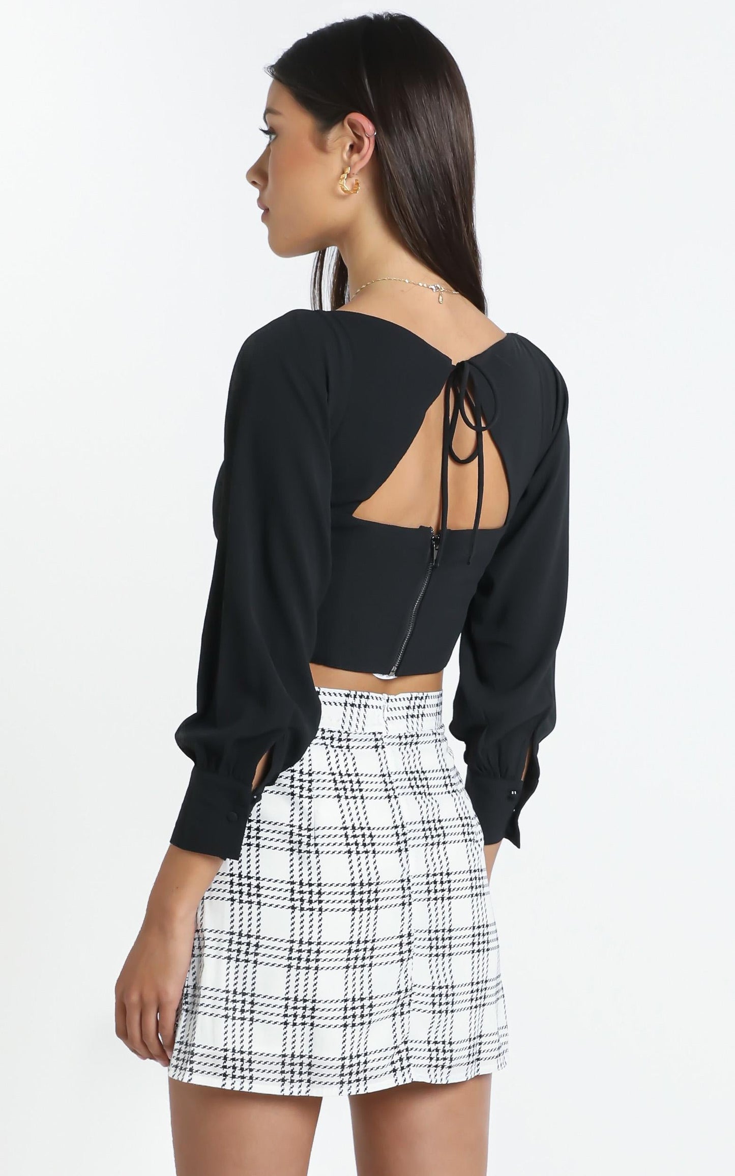 Amber Top in Black